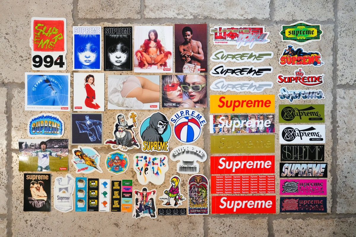 Origin supreme stickers sold