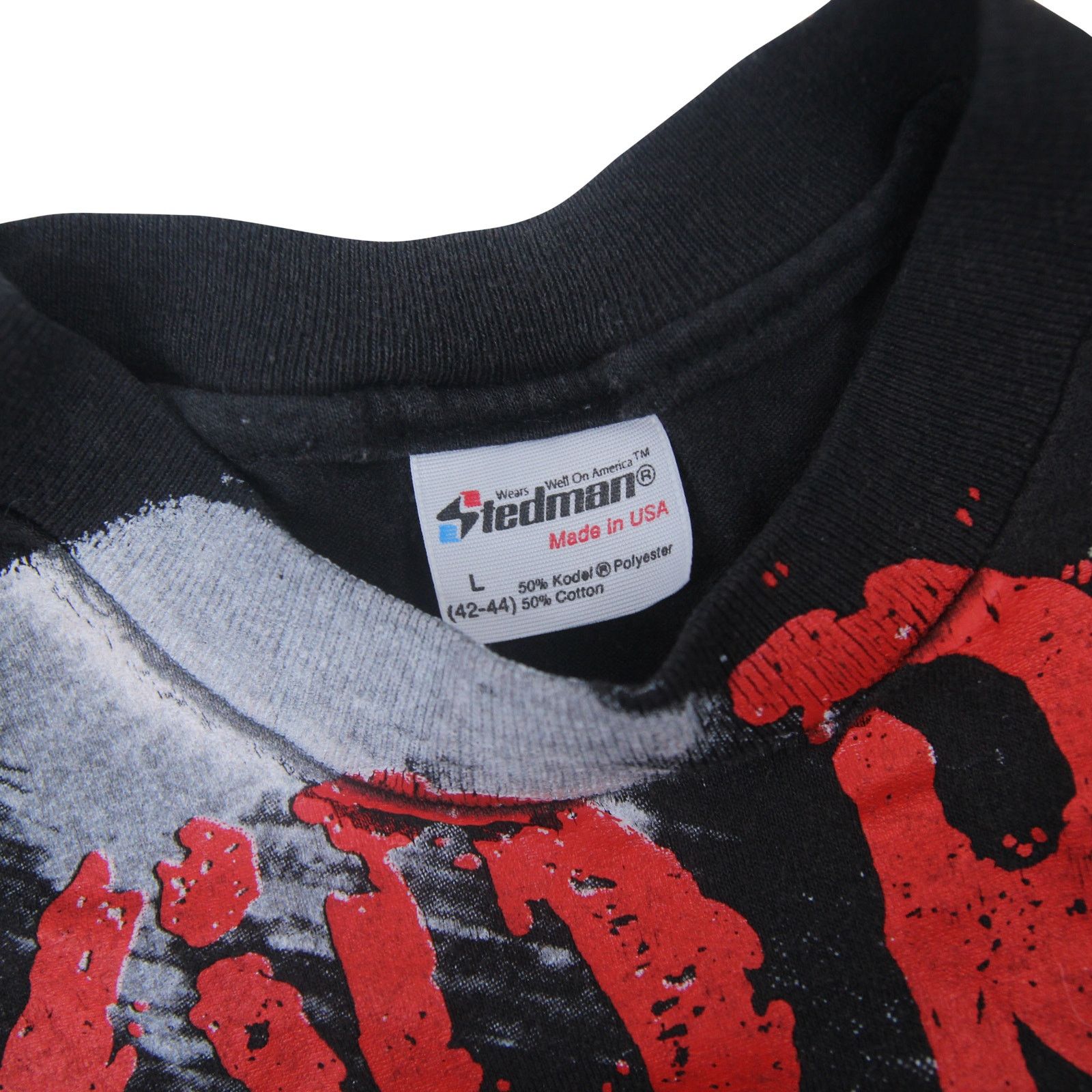 Band Tees × Vintage Vintage 1989 Skid Row "Making a Mess of the US" Tour T Shirt Size US L / EU 52-54 / 3 - 4 Thumbnail
