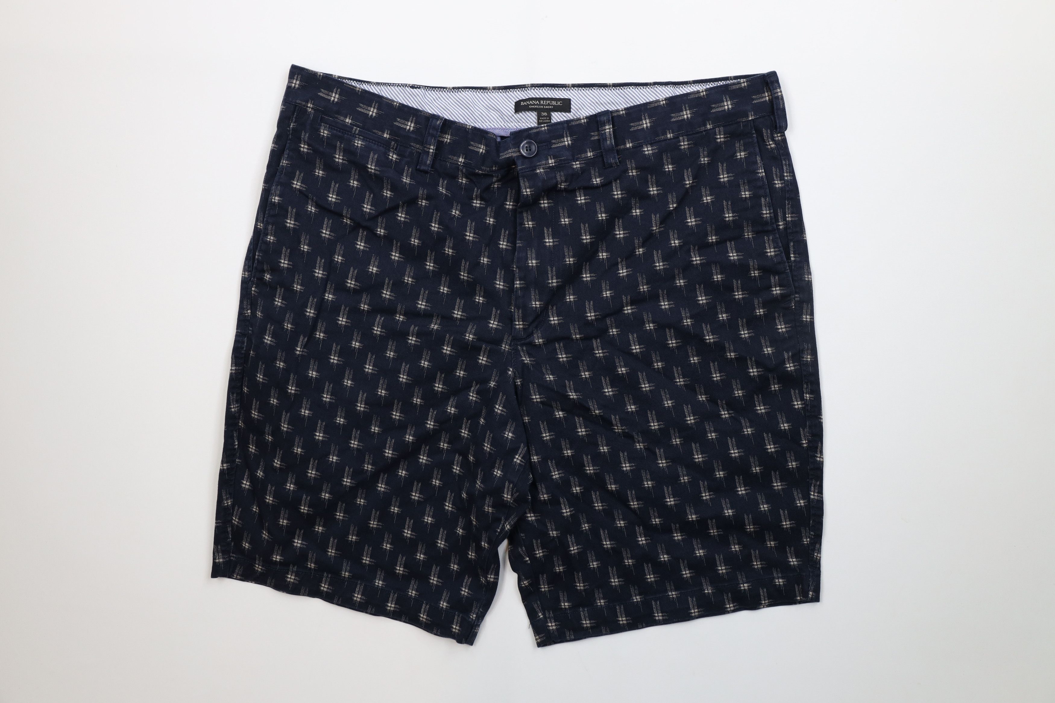 Banana Republic Banana Republic Cross Hatch Emerson Chino Shorts Stretch Size US 38 / EU 54 - 1 Thumbnail