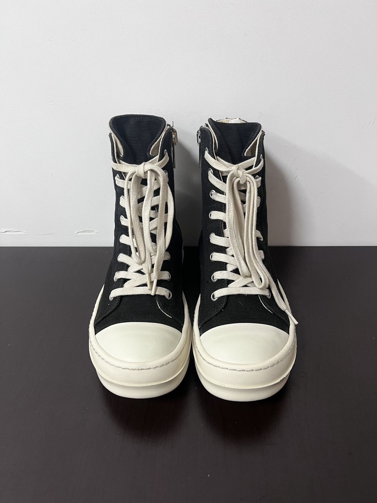 Rick Owens Drkshdw Rick owens drkshdw ramones high top sneakers Size US 6 / IT 36 - 3 Thumbnail