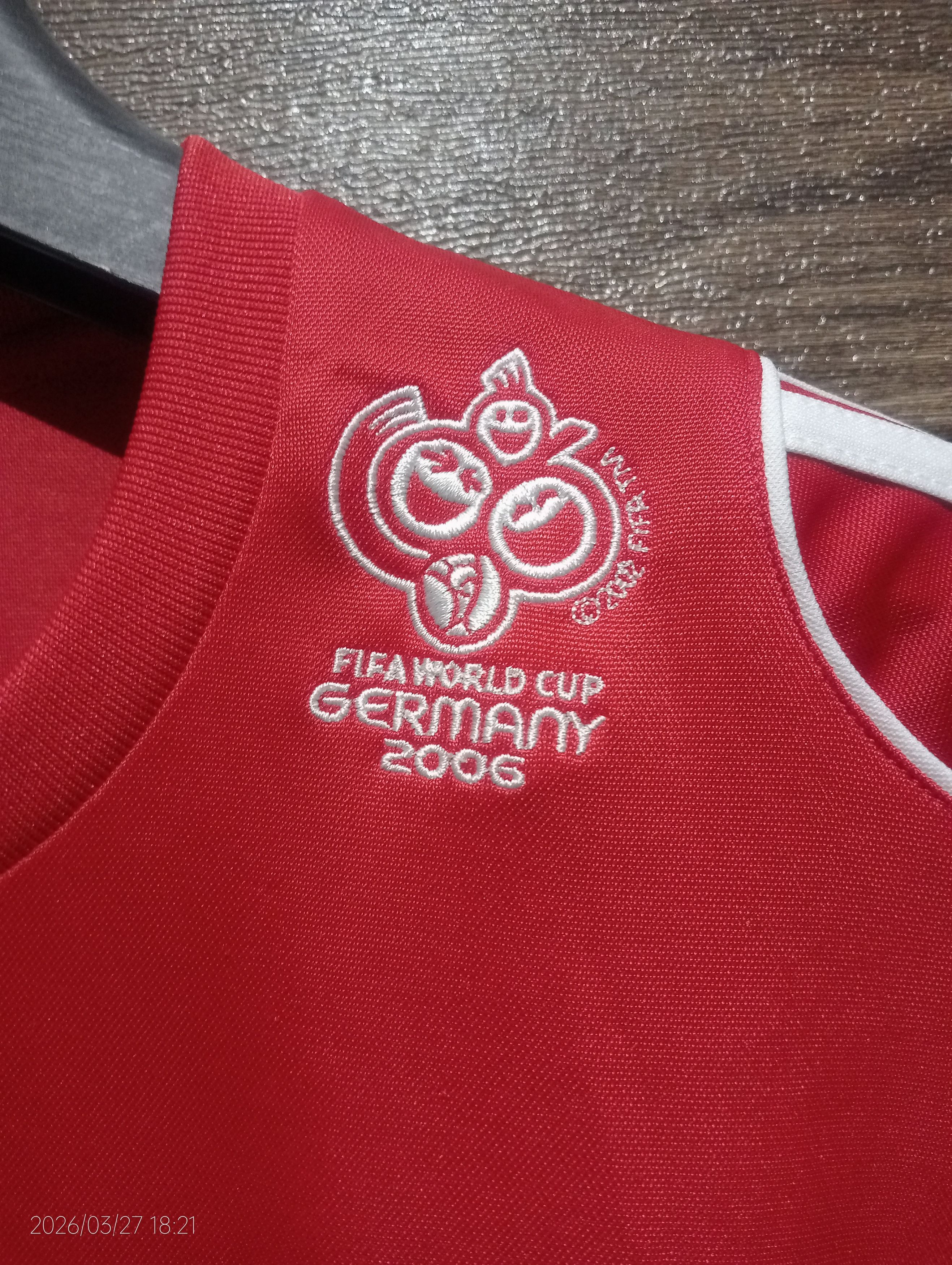 Adidas Vtg Adidas Coca-Cola Fifa World Cup Germany Jersey Limited Size US L / EU 52-54 / 3 - 5 Thumbnail
