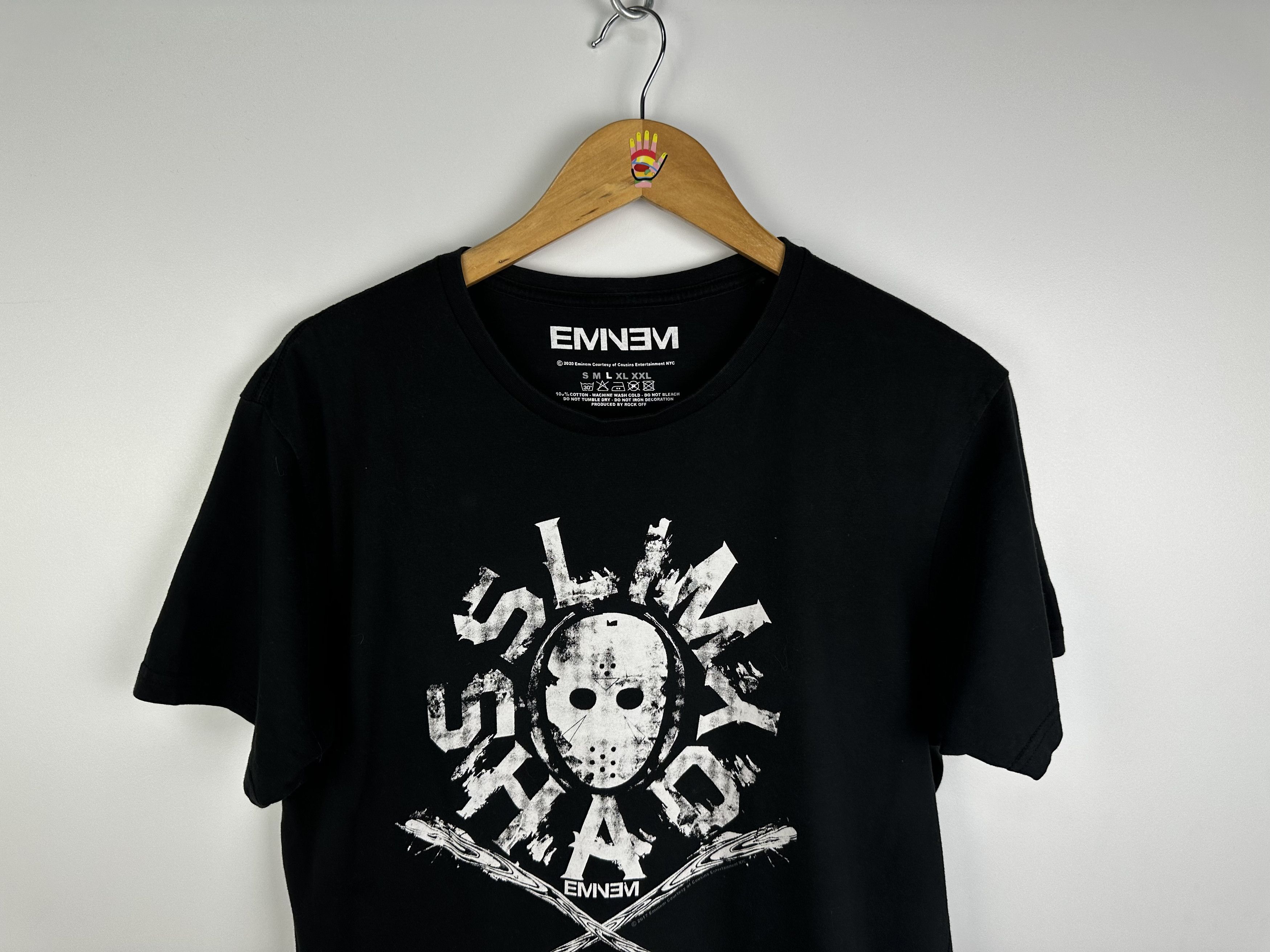 Eminem × Rap Tees × Streetwear EMINEM Slim Shady Jason