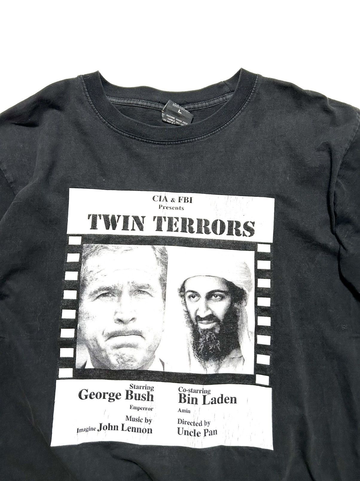 Vintage 90's 'Twin Terrors' T-Shirt L Size US L / EU 52-54 / 3 - 2 Thumbnail