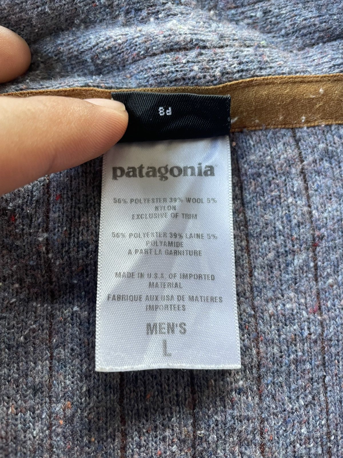 Patagonia Patagonia PinStripe 40th Anniversary Full Zip Wool Jacket Size US L / EU 52-54 / 3 - 4 Thumbnail