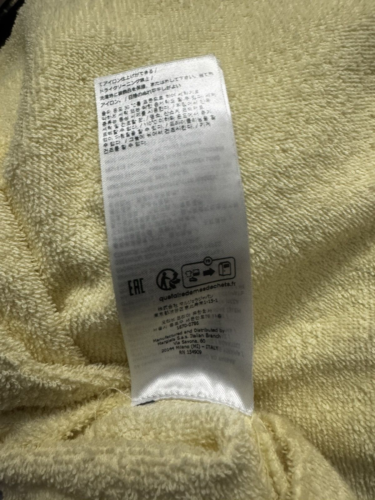 Maison Margiela Maison Margiela Towel Terry Cloth Top Size US S / EU 44-46 / 1 - 5 Thumbnail