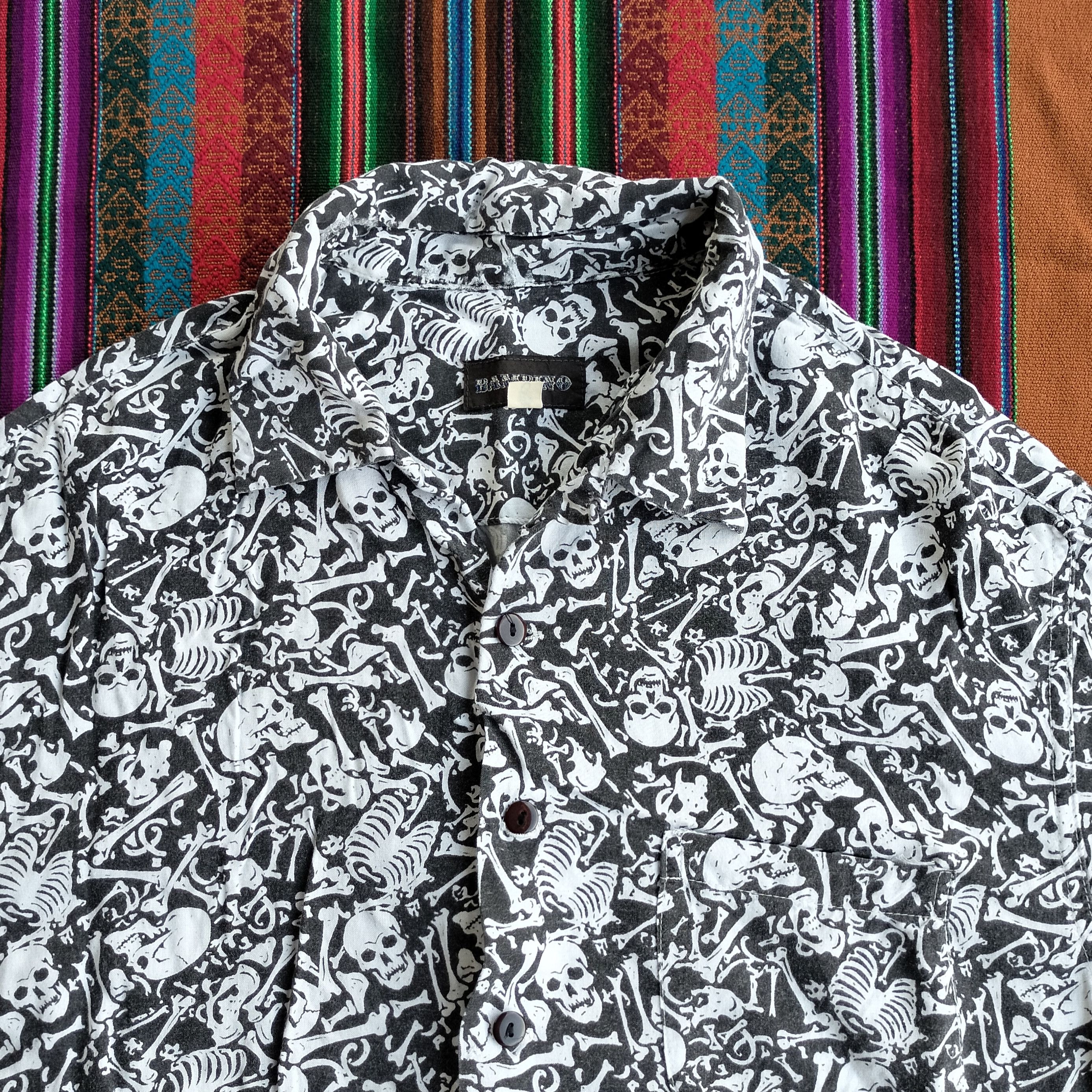 Sun Surf skull bones camp collar ss shirt Size US S / EU 44-46 / 1 - 2 Thumbnail