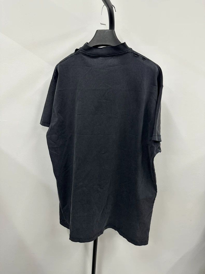 Balenciaga Balenciaga 25ss Dissolve 3B Liquified Wash Worn Short Sleev Size US S / EU 44-46 / 1 - 2 Thumbnail