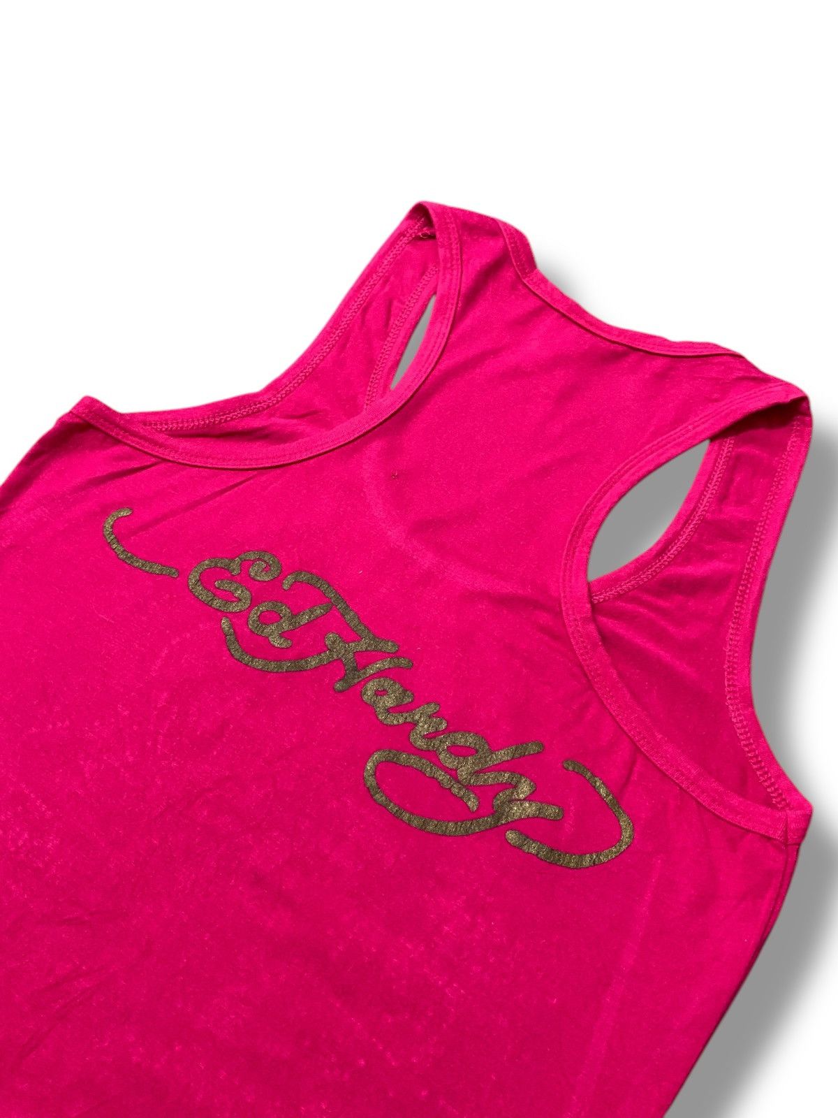 Christian Audigier Y2k Ed Hardy Love Kills Slowly Rhinestone Tank Top Size S / US 4 / IT 40 - 9 Thumbnail