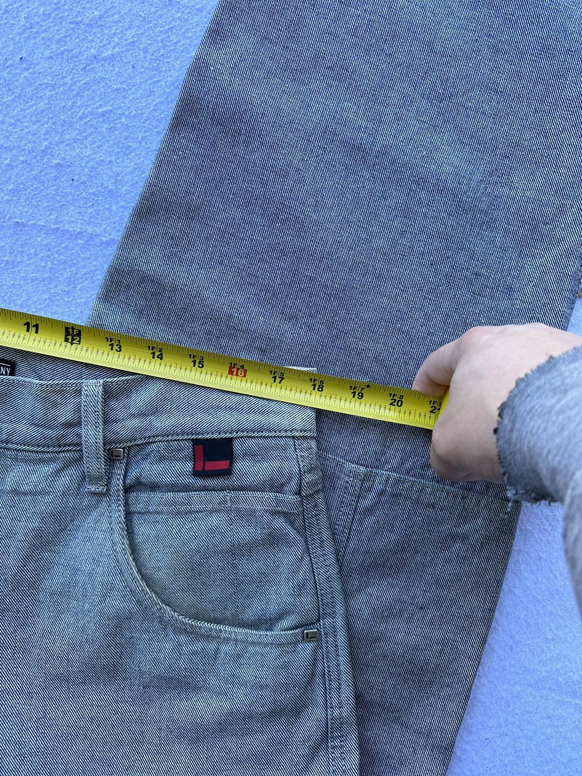 Fubu × JNCO × Vintage Vintage Fubu Mega Baggy Y2K Skater JNCO Style Jeans 36x34 Size US 36 / EU 52 - 7 Thumbnail