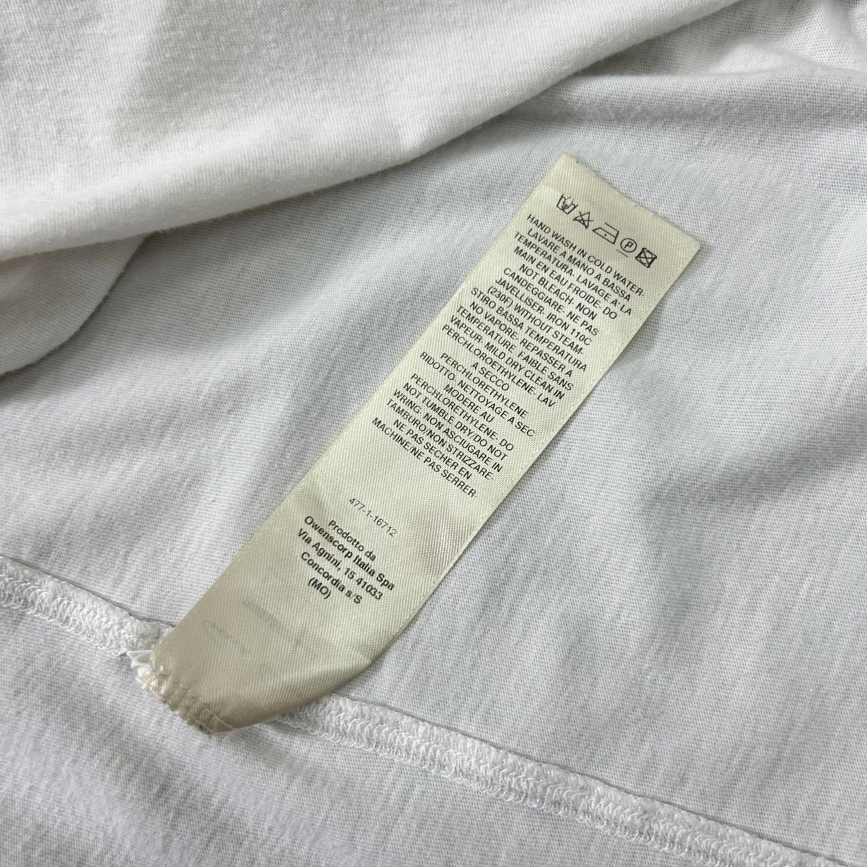 Rick Owens Rick Owens White Long T-Shirt Size US L / EU 52-54 / 3 - 7 Thumbnail
