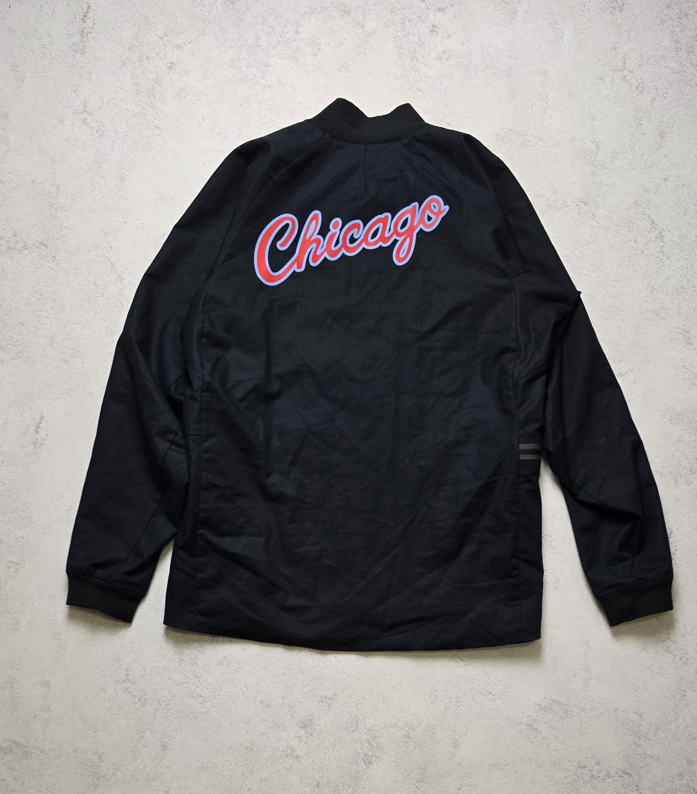 Nike Nike Chicago Bulls City Edition Jacket 899133-010 Size US L / EU 52-54 / 3 - 2 Thumbnail