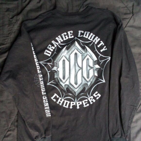 Delta Vintage Y2K Orange County Choppers Long Sleeve T-Shirt Size US L / EU 52-54 / 3 - 6 Thumbnail