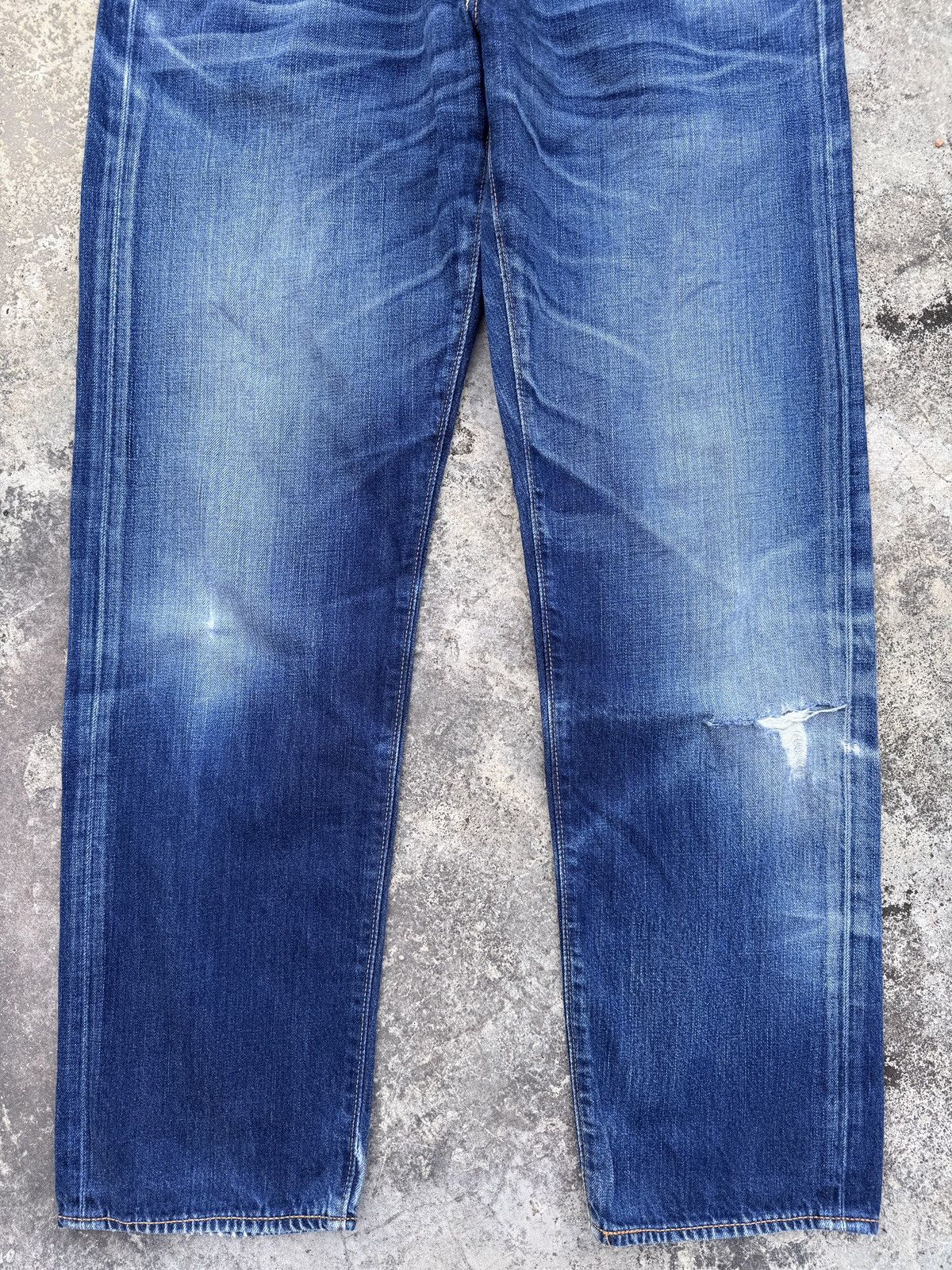 Levi's Vintage Levi's 503 Distressed Blue Denim Jeans Size US 36 / EU 52 - 4 Thumbnail