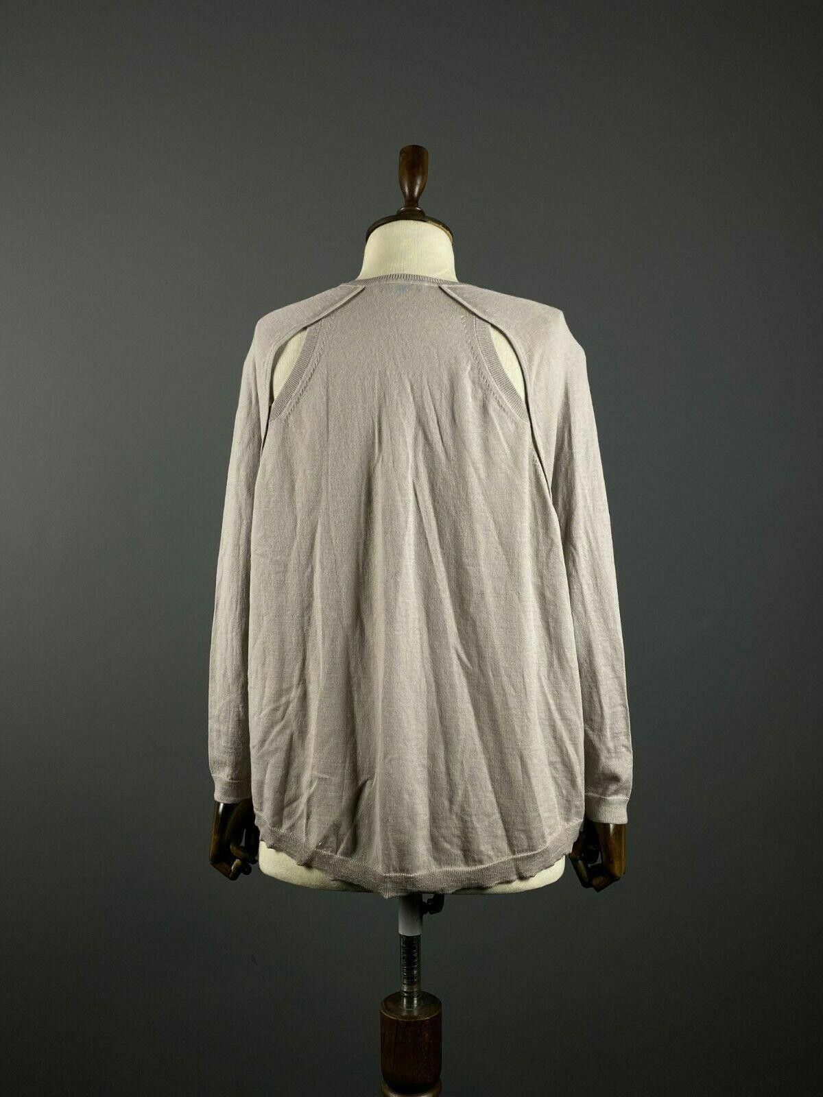 Designer Dorothee Schumacher Grey Modern Oversized Sweater Size M / US 6-8 / IT 42-44 - 5 Thumbnail