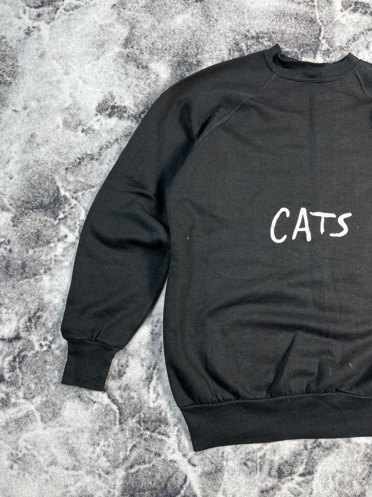 Other Vintage CATS Musical Theatre Sweatshirt Black Mens M Size US M / EU 48-50 / 2 - 3 Thumbnail