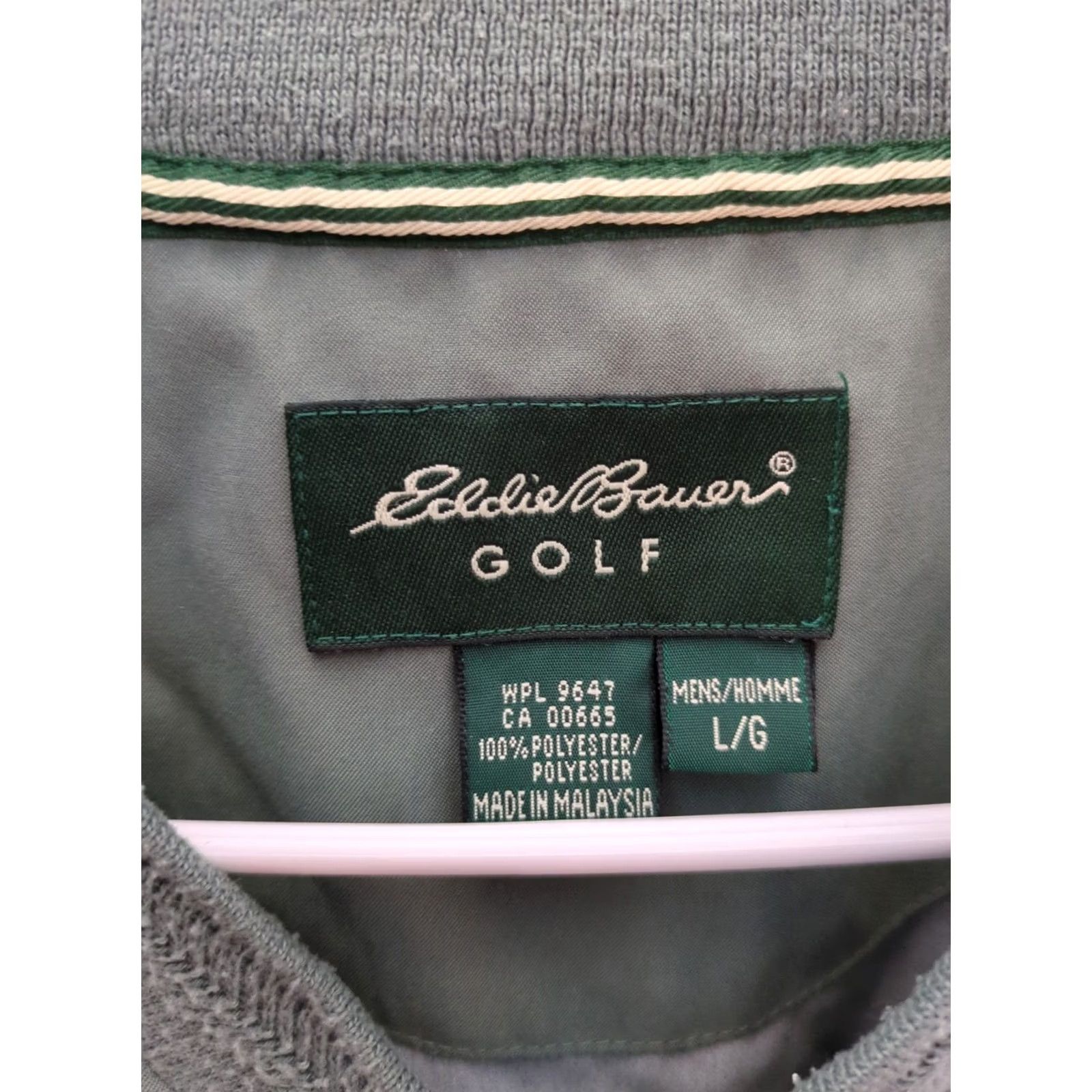 Eddie Bauer Eddie Bauer Vest Golf Mens Large L Green Lightweight Polyester Pull Over Size US L / EU 52-54 / 3 - 3 Thumbnail