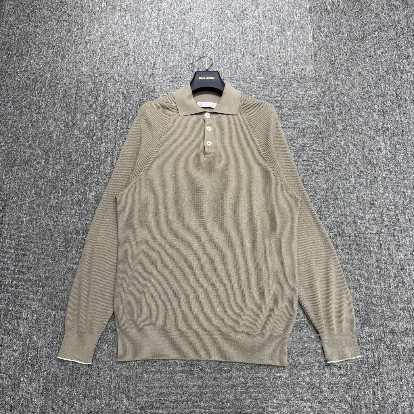 Brunello Cucinelli Brunello Cucinelli size52 Knitted long-sleeved shirt| Size US L / EU 52-54 / 3 - 1 Thumbnail