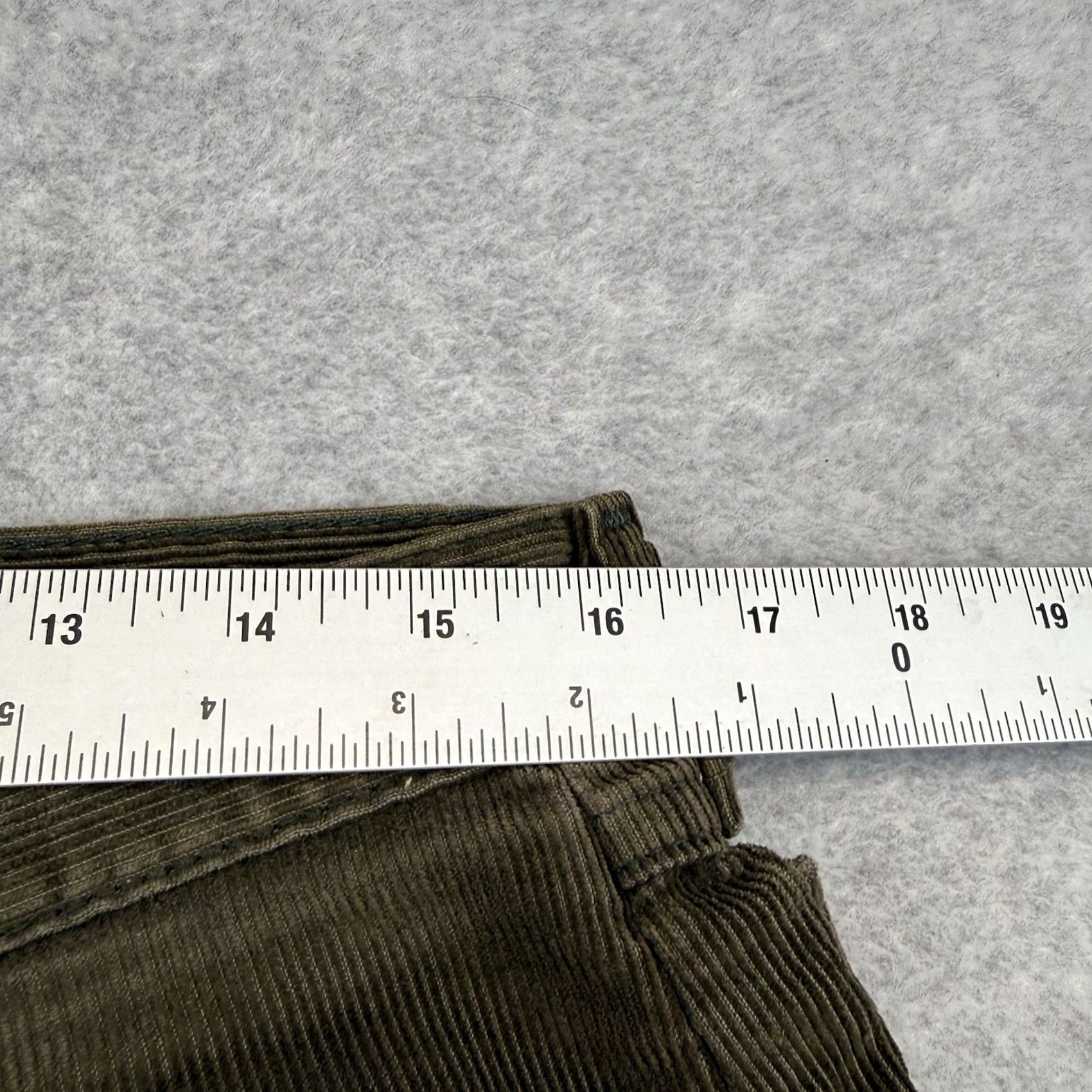 Wrangler VINTAGE Wrangler Corduroy Pants Trousers 32x28 Army Green USA Made 90s Mens’ Casual Size US 32 / EU 48 - 5 Thumbnail