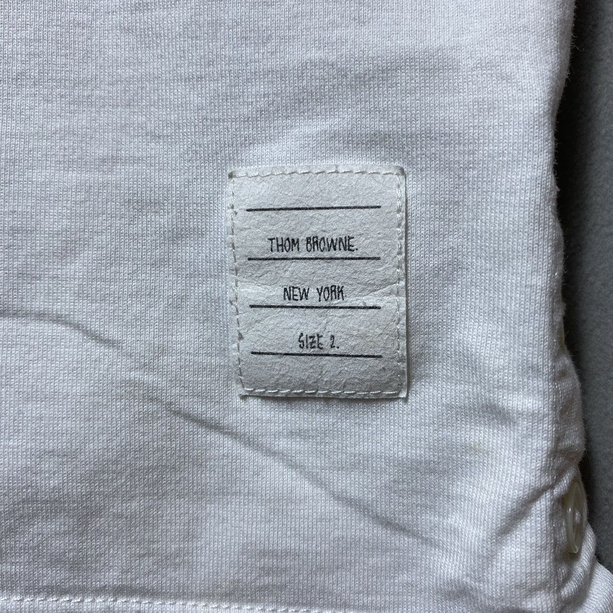 Thom Browne Thom Browne - Pocket Tee Size US M / EU 48-50 / 2 - 2 Thumbnail