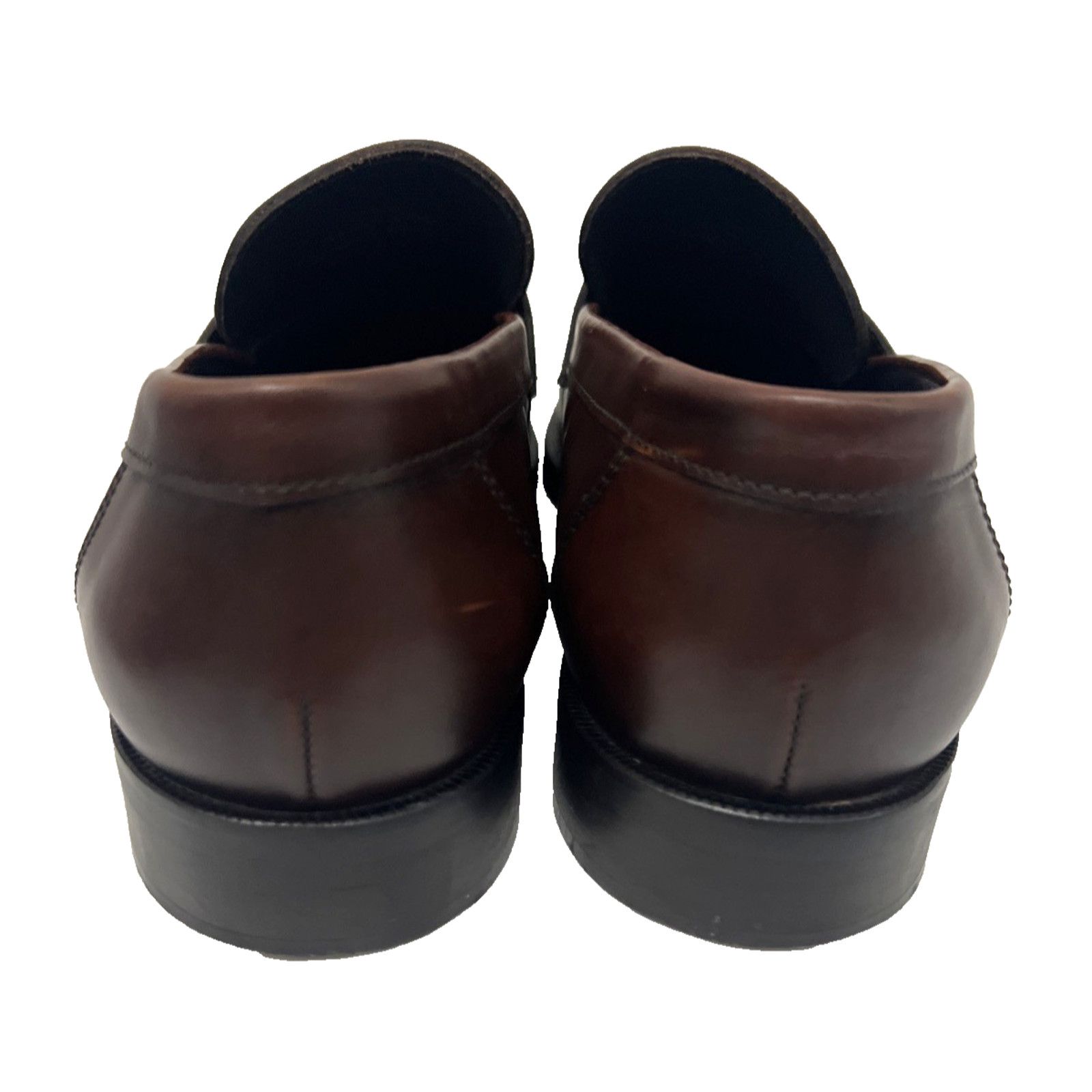 Bruno Magli Bruno Magli Hudson Penny Loafers Shoes US 10M Brown Leather Size US 10 / EU 43 - 5 Thumbnail