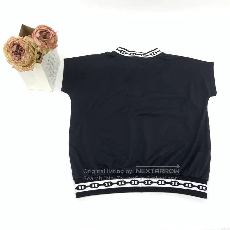 Hermes Hermes Black hoodie with short sleeves Size XS / US 0-2 / IT 36-38 - 3 Thumbnail