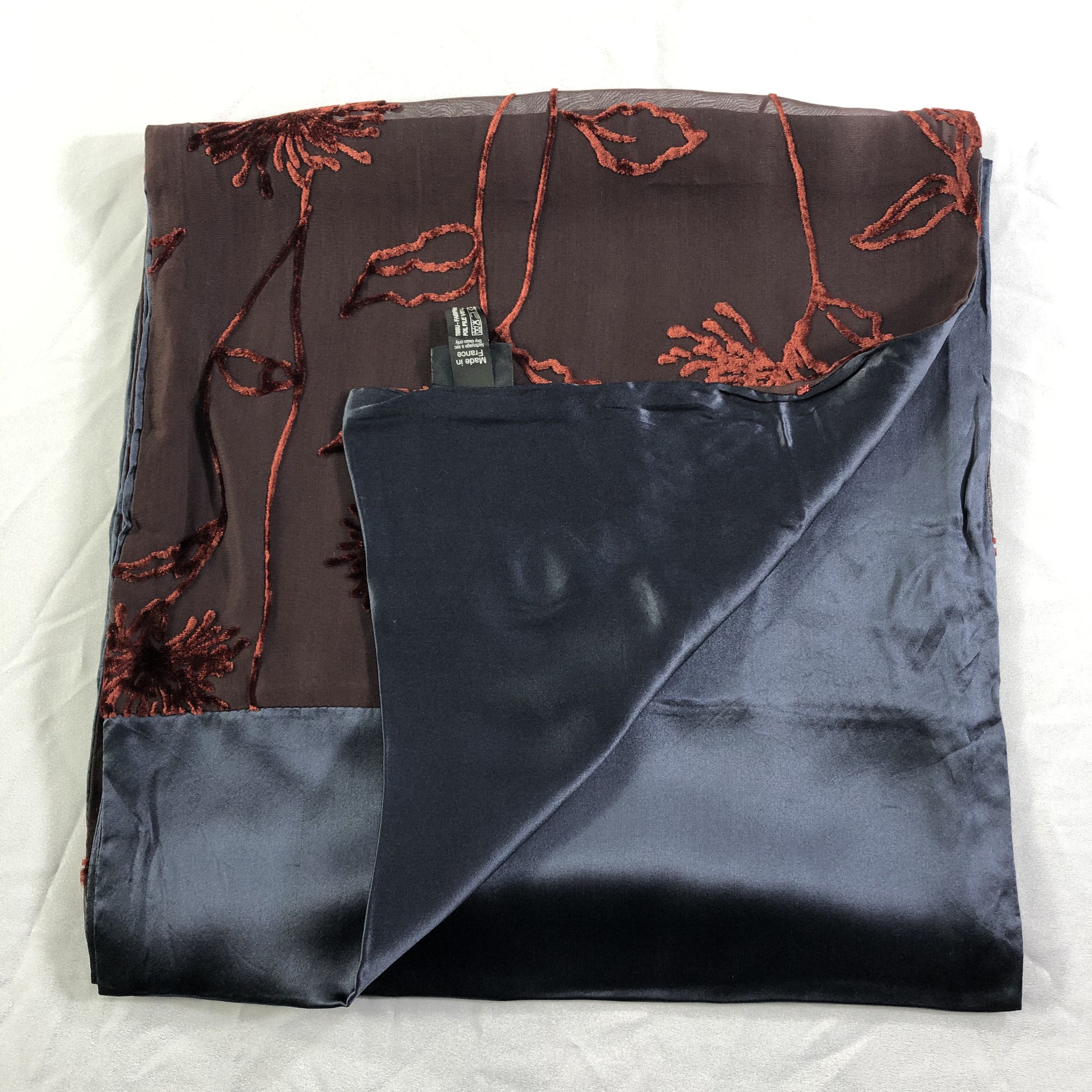 Vintage Vintage Eric Provent Silk Scarf Size ONE SIZE - 6 Thumbnail
