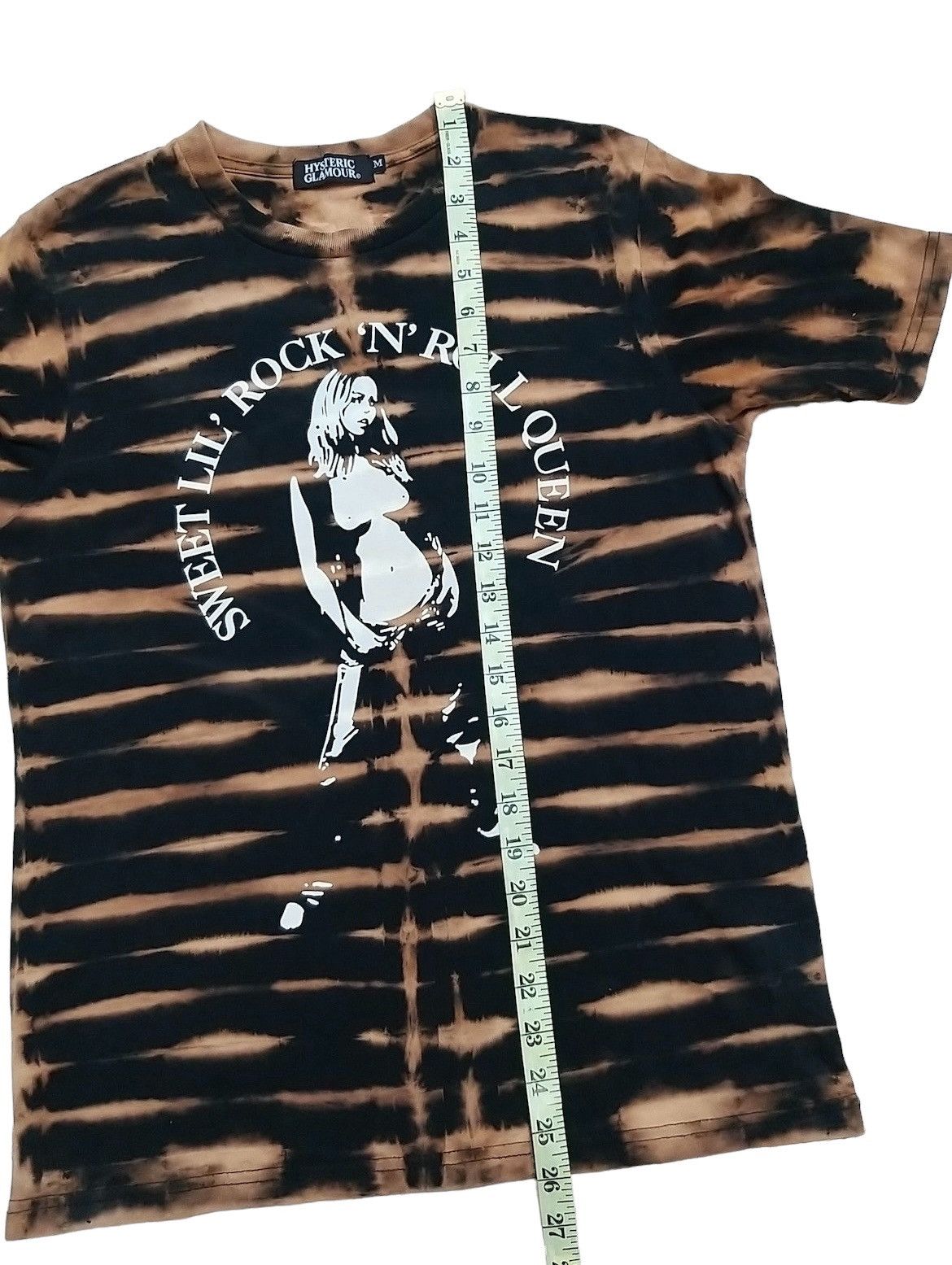 Hysteric Glamour HYSTERIC GLAMOUR CUSTOM BLEACH TIE DYE T SHIRT Size US S / EU 44-46 / 1 - 9 Thumbnail