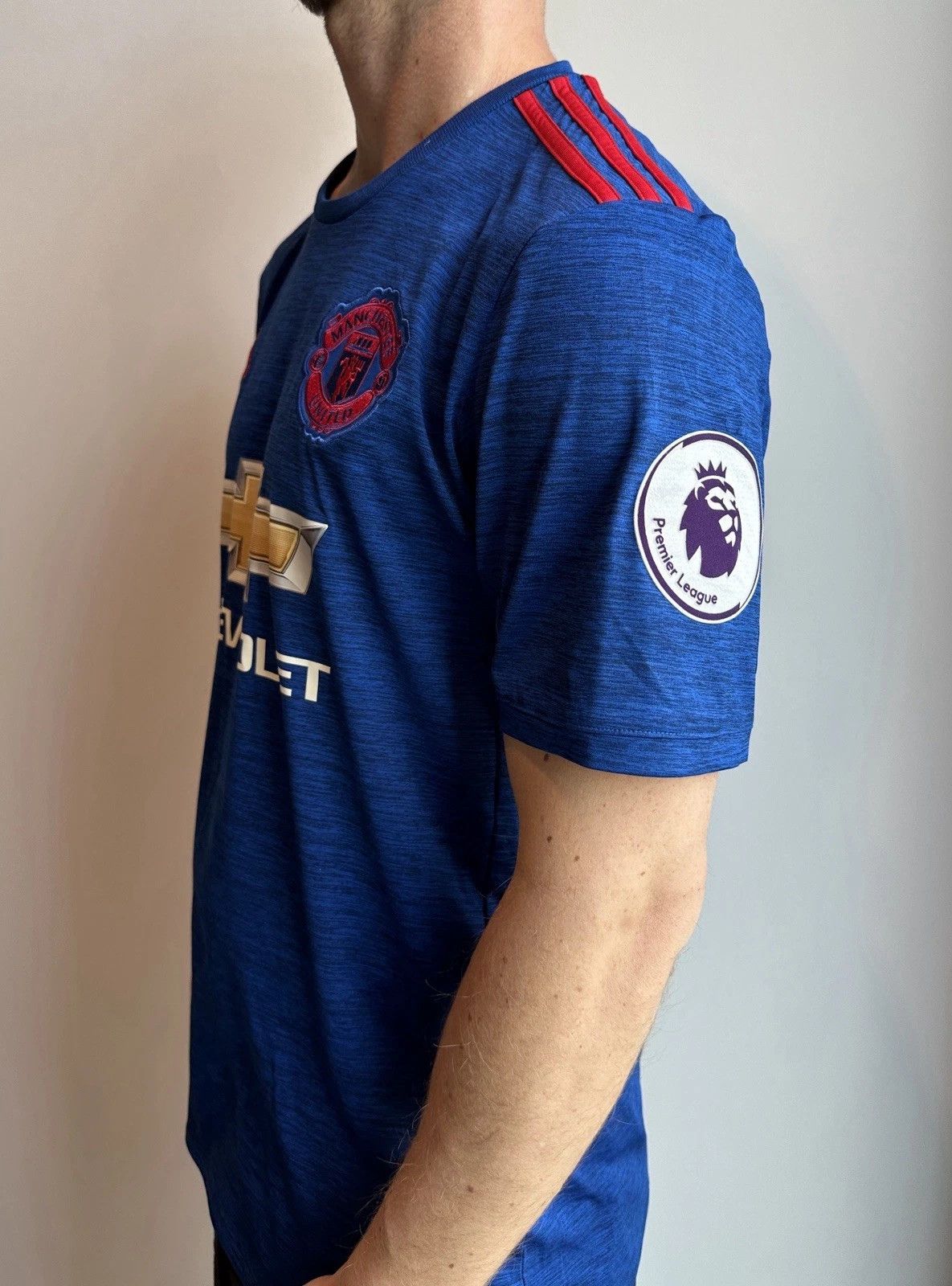 Adidas Fc Manchester United 2016 2017 Away Jersey Shirt Soccer Size US M / EU 48-50 / 2 - 4 Thumbnail