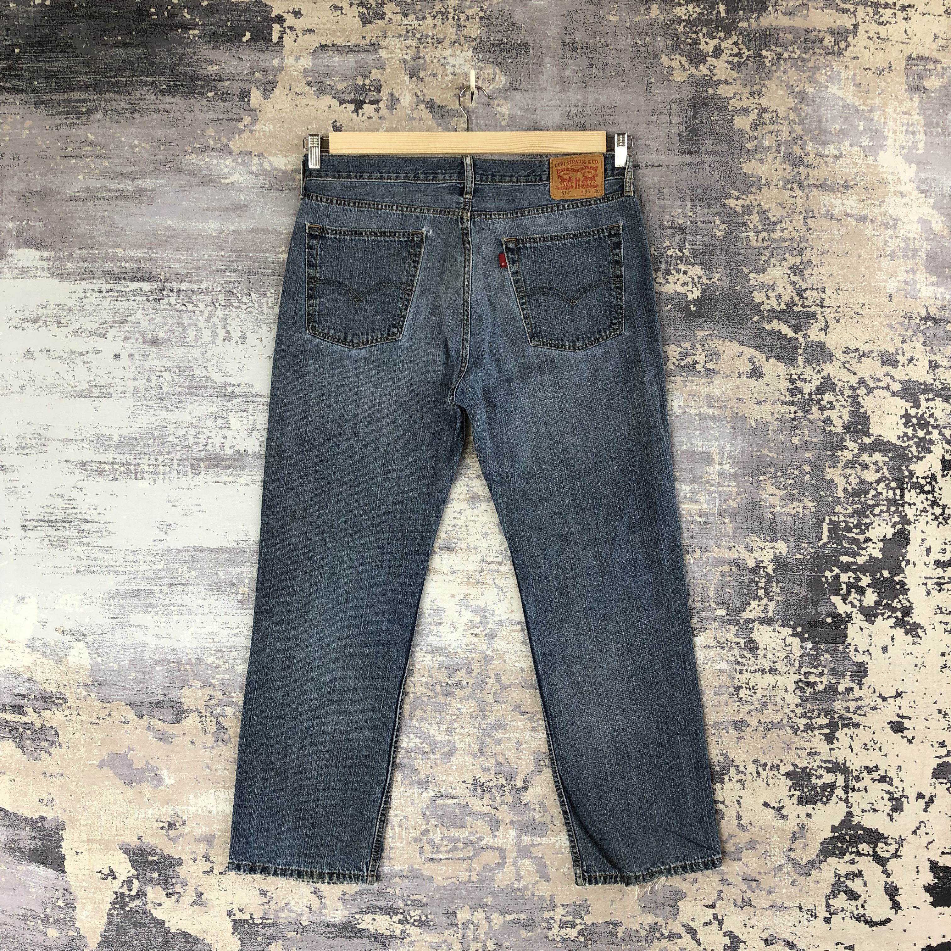 Levi's Vintage Y2k Levis 514 Faded Jeans Levi's Light Wash Denim Size US 36 / EU 52 - 2 Thumbnail