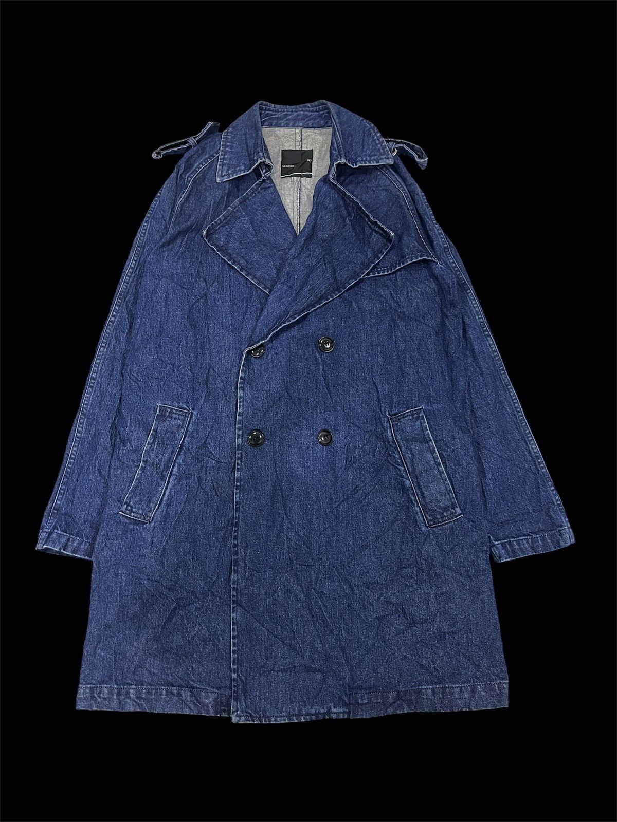 Lad Musician ARCHIVE LAD MUSICIAN DENIM COAT JACKET Size US L / EU 52-54 / 3 - 1 Thumbnail