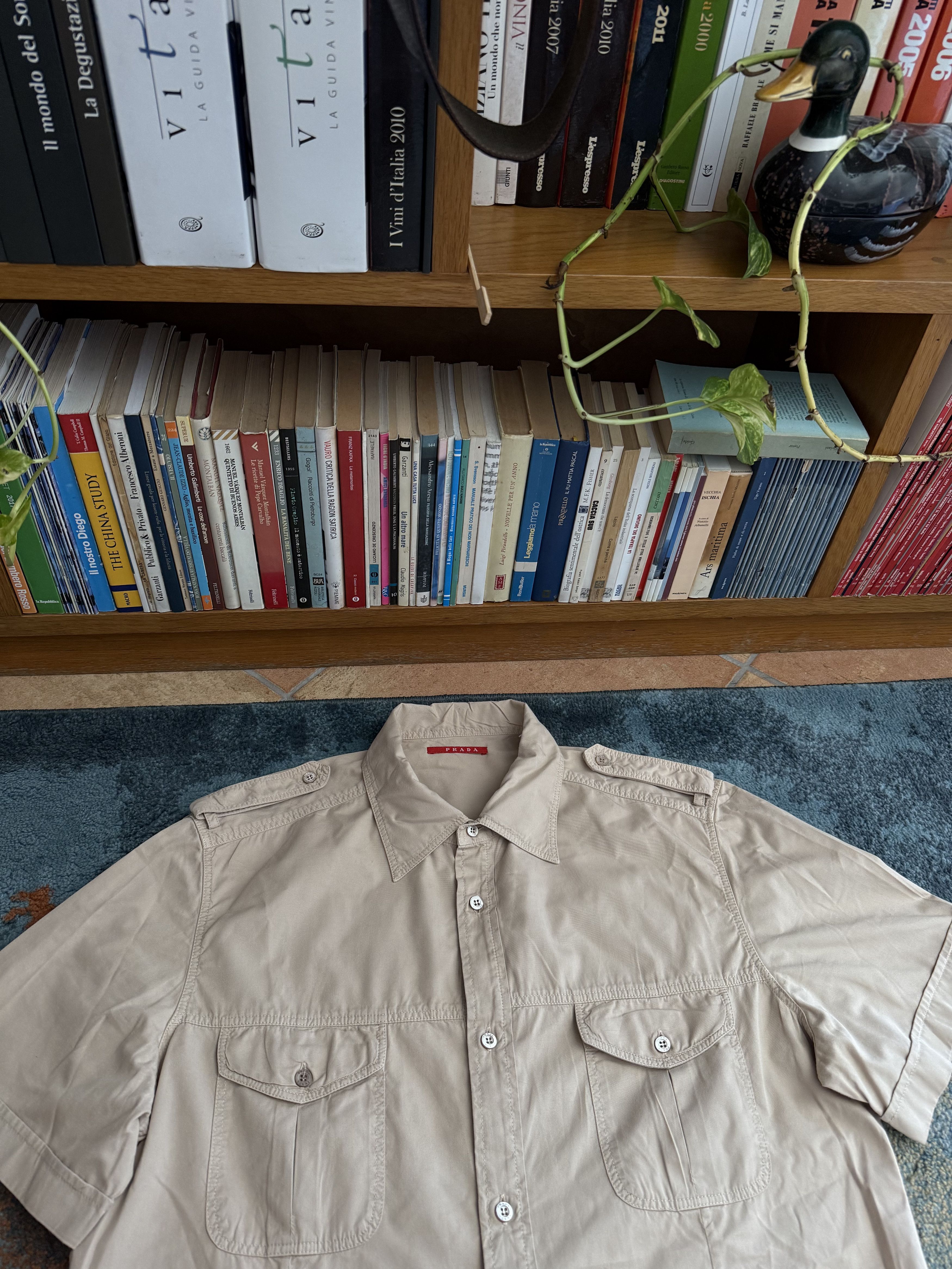 Prada Prada Bowling Cargo Shirt Size US M / EU 48-50 / 2 - 2 Thumbnail
