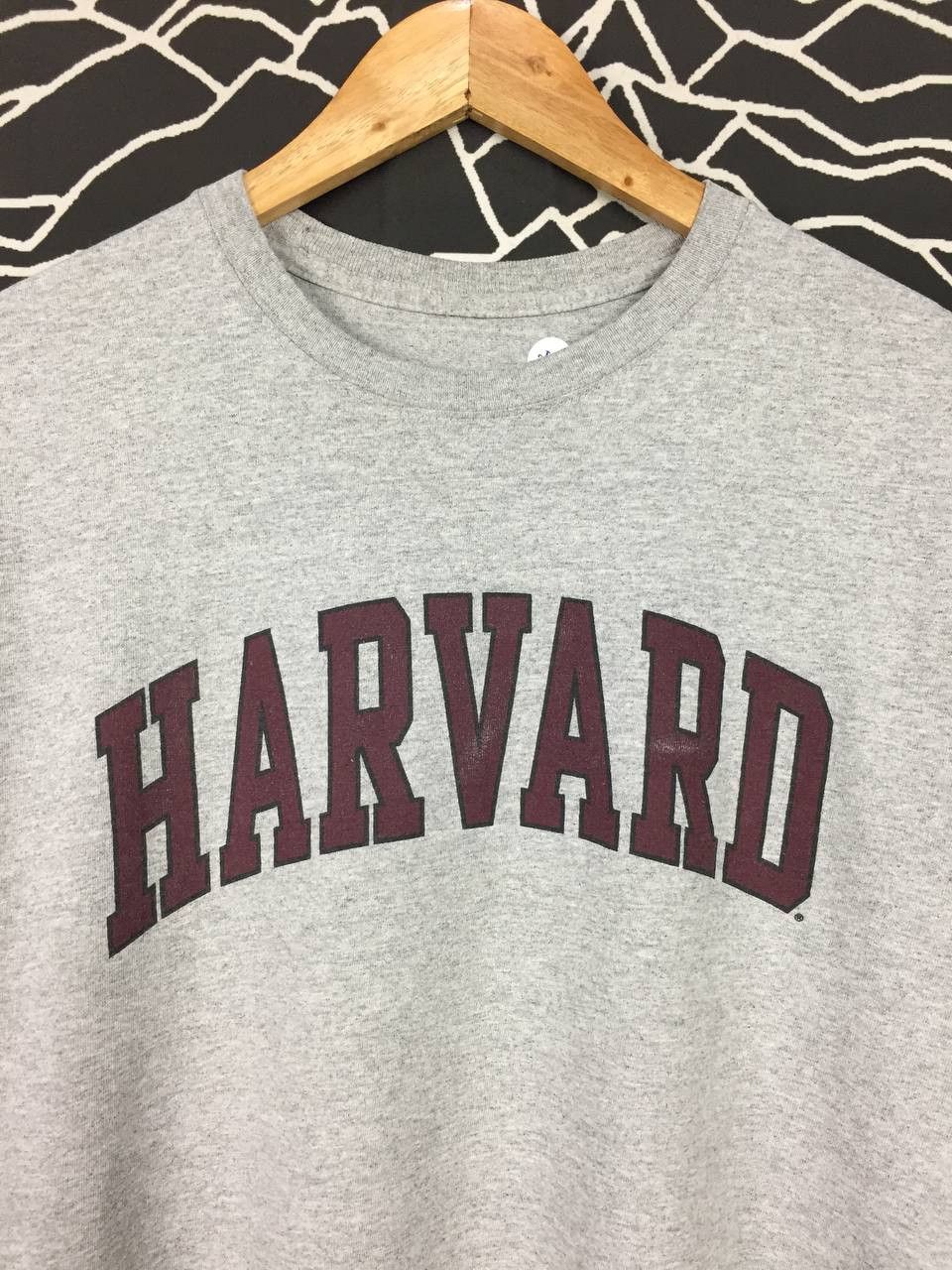 Vintage Vtg Harvard University Spell Out Logo Tee Size US M / EU 48-50 / 2 - 3 Thumbnail