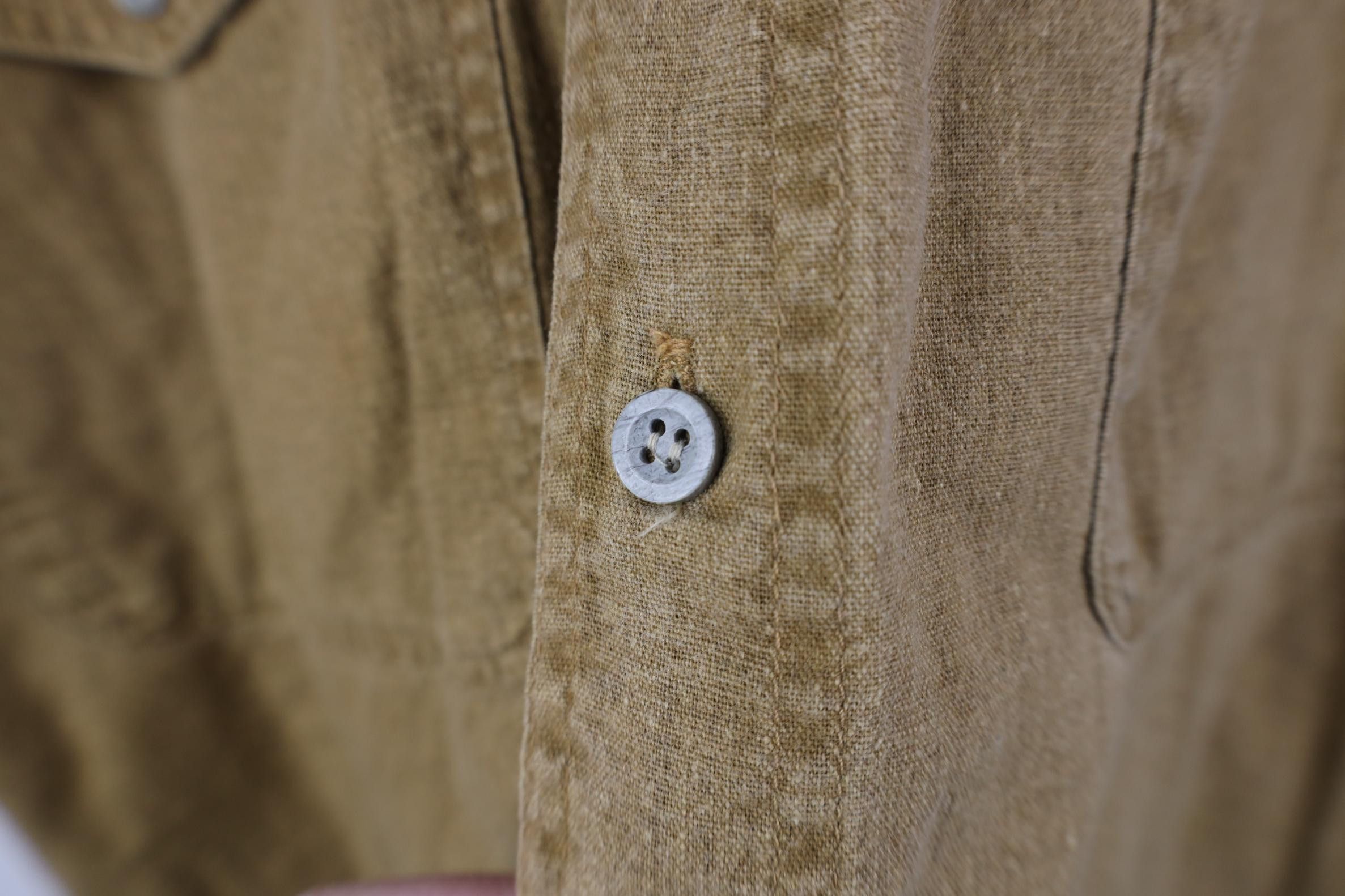 Vintage Vintage 90s Streetwear Stonewash Short Sleeve Button Shirt Size US S / EU 44-46 / 1 - 5 Thumbnail
