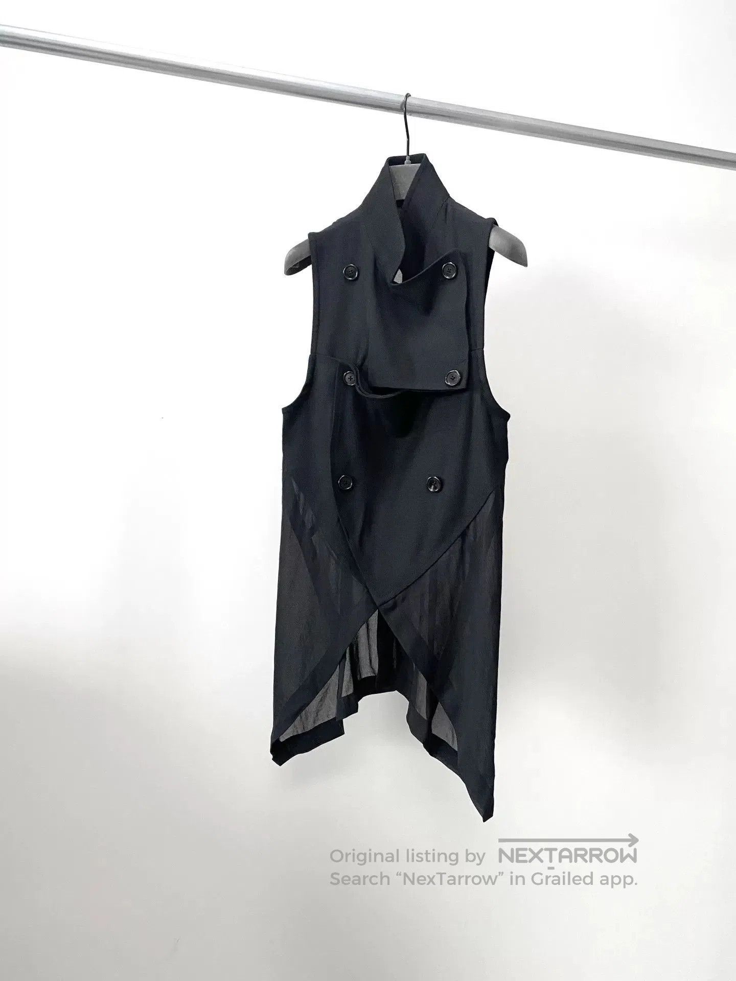 Ann Demeulemeester Ann Demeulemeester Classic Knight Vest. Size XXS / US 00 / IT 34 - 1 Thumbnail