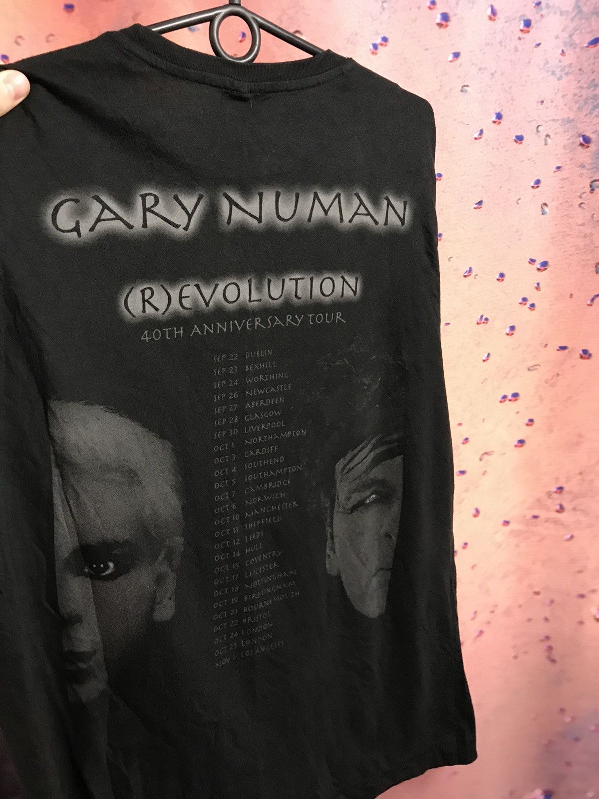 Band Tees Vintage Gary Numan Revolution band tour tee Size US L / EU 52-54 / 3 - 4 Thumbnail