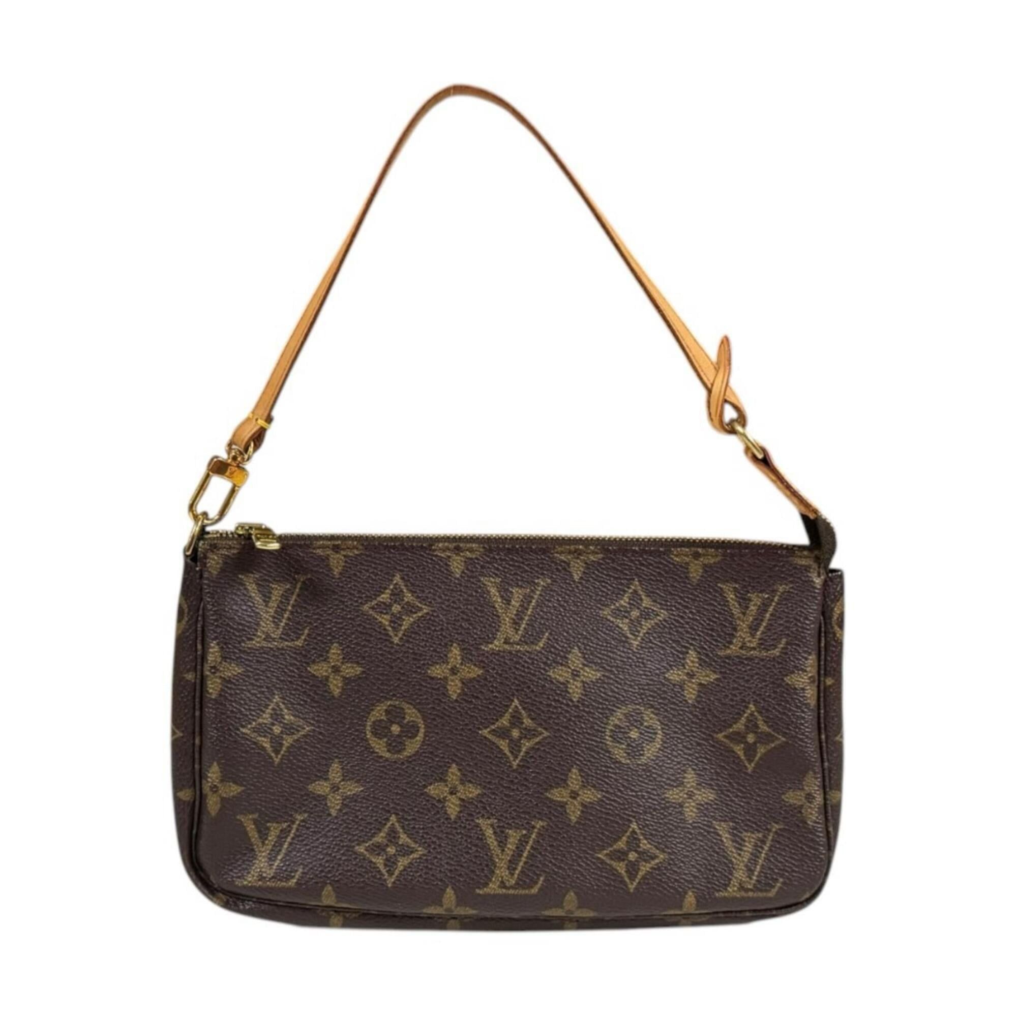 Louis Vuitton Louis Vuitton Pochette Accessoires Monogram Handbag, Canvas M51980 Brown, Women's LOUIS VUITTON Size ONE SIZE - 1 Thumbnail