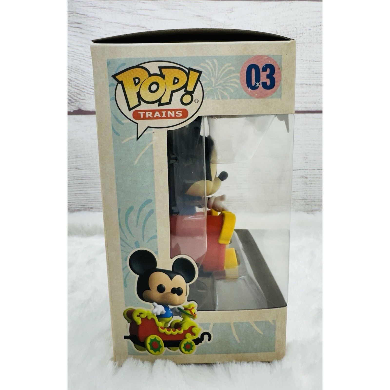Disney Funko Pop! Mickey Mouse on the Casey JR Circus Train Attract Size ONE SIZE - 3 Thumbnail