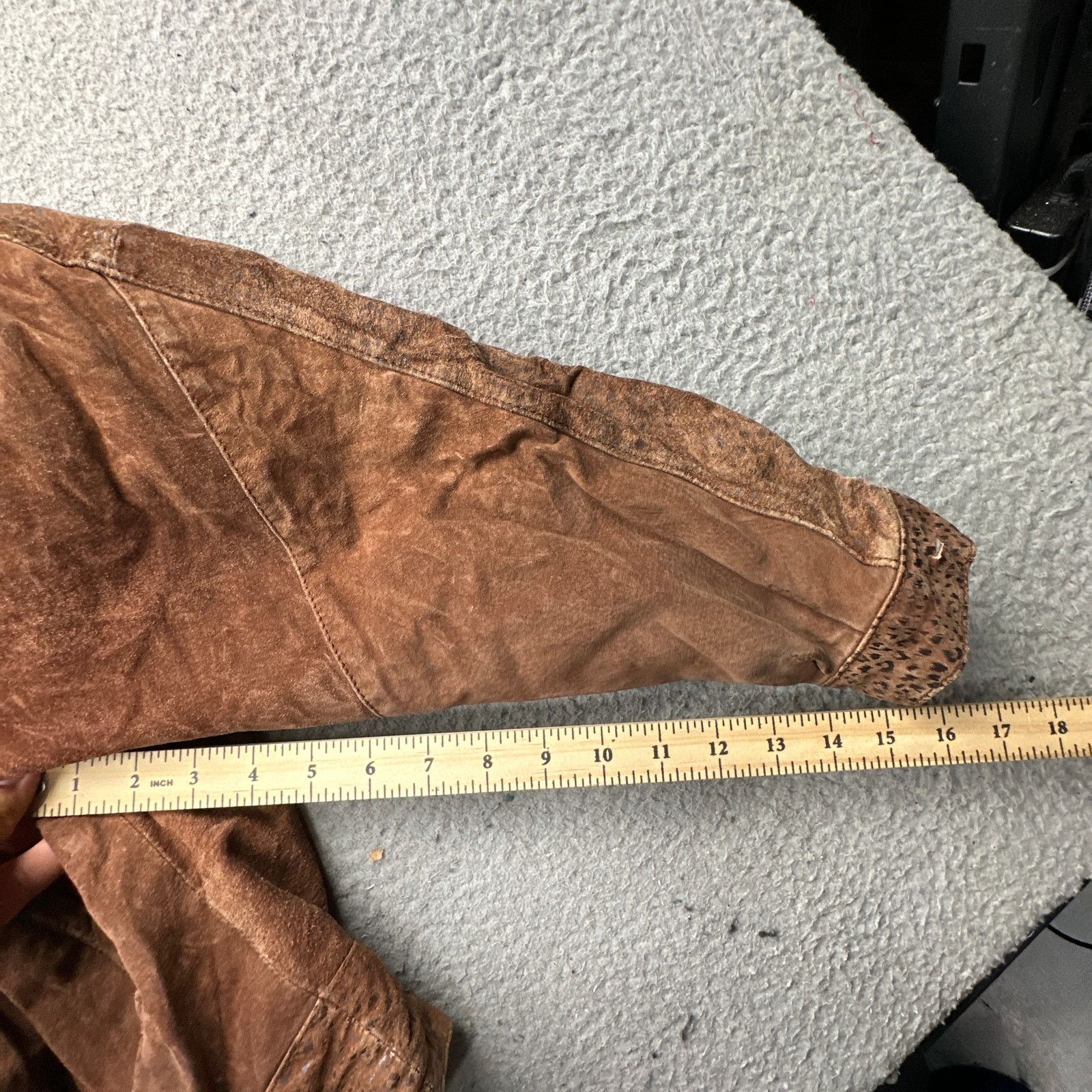 Other Vintage Byrnes Baker Thinsulate Lined Suede Leather Jacket M Size M / US 6-8 / IT 42-44 - 6 Thumbnail