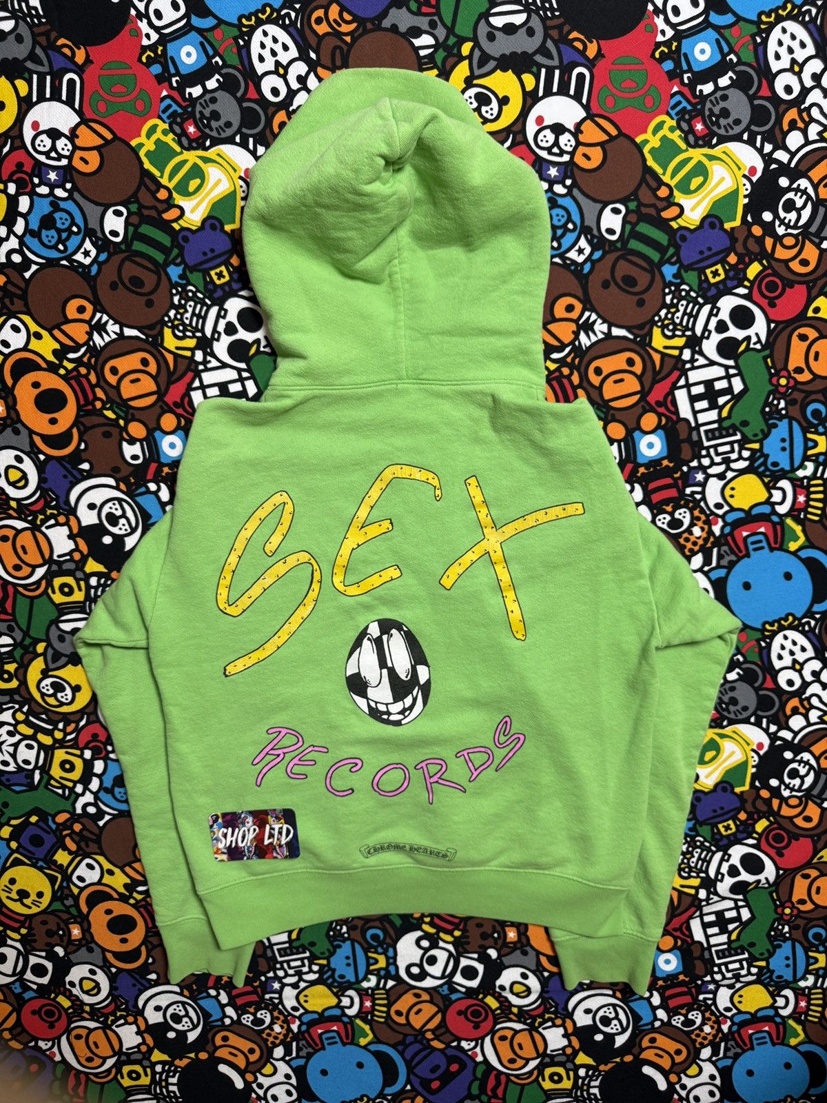 Chrome Hearts Chrome Hearts Green Matty Boy Records Pullover Hoodie Size US S / EU 44-46 / 1 - 11 Thumbnail