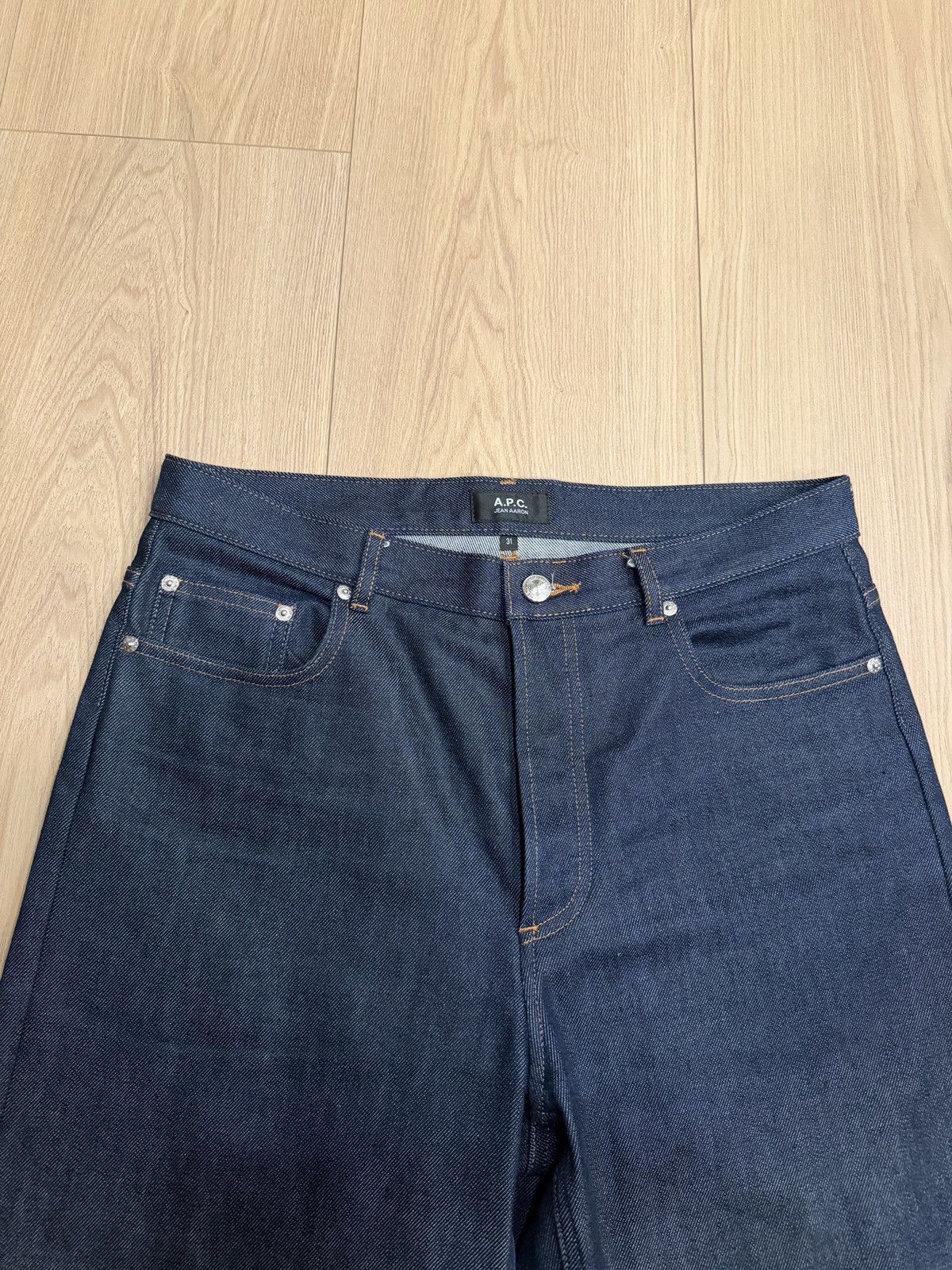A.P.C. A.P.C. Aaron Jean (Indigo) Size US 32 / EU 48 - 2 Thumbnail