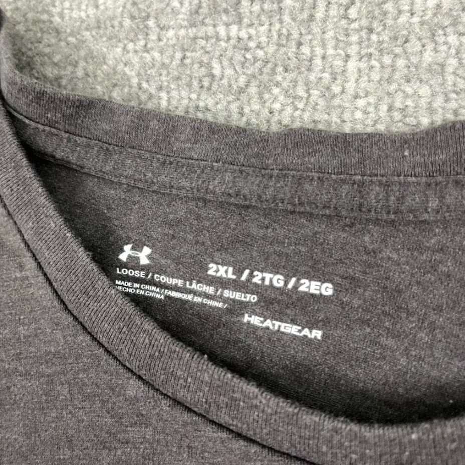 Under Armour UNDER ARMOUR x PROJECT ROCK Shirt Mens 2XL Gray Respect Graphic Tee Workout Gym Size US XXL / EU 58 / 5 - 4 Thumbnail