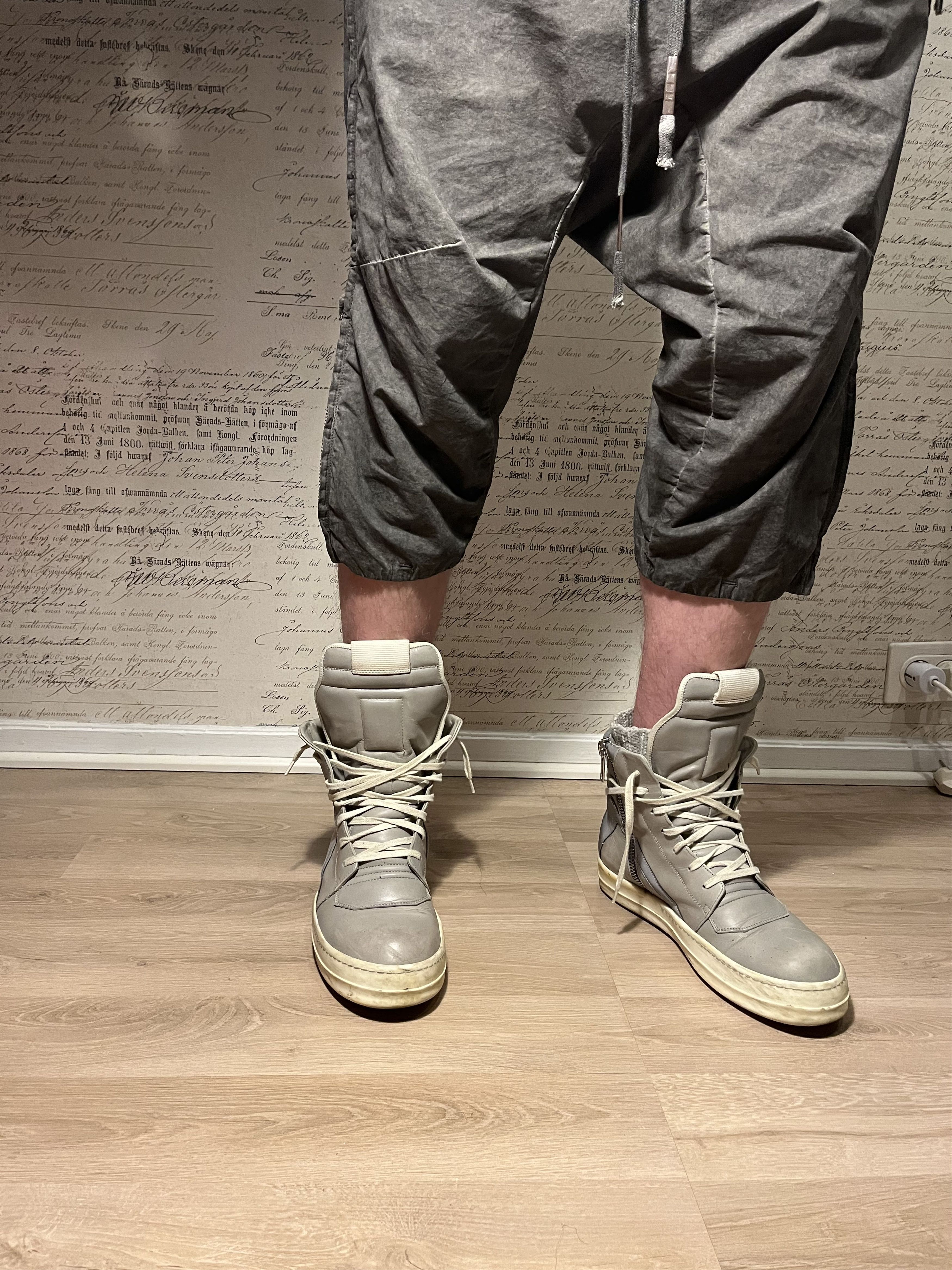 Rick Owens Rick Owens Pearl Geobaskets Size US 9 / EU 42 - 7 Thumbnail
