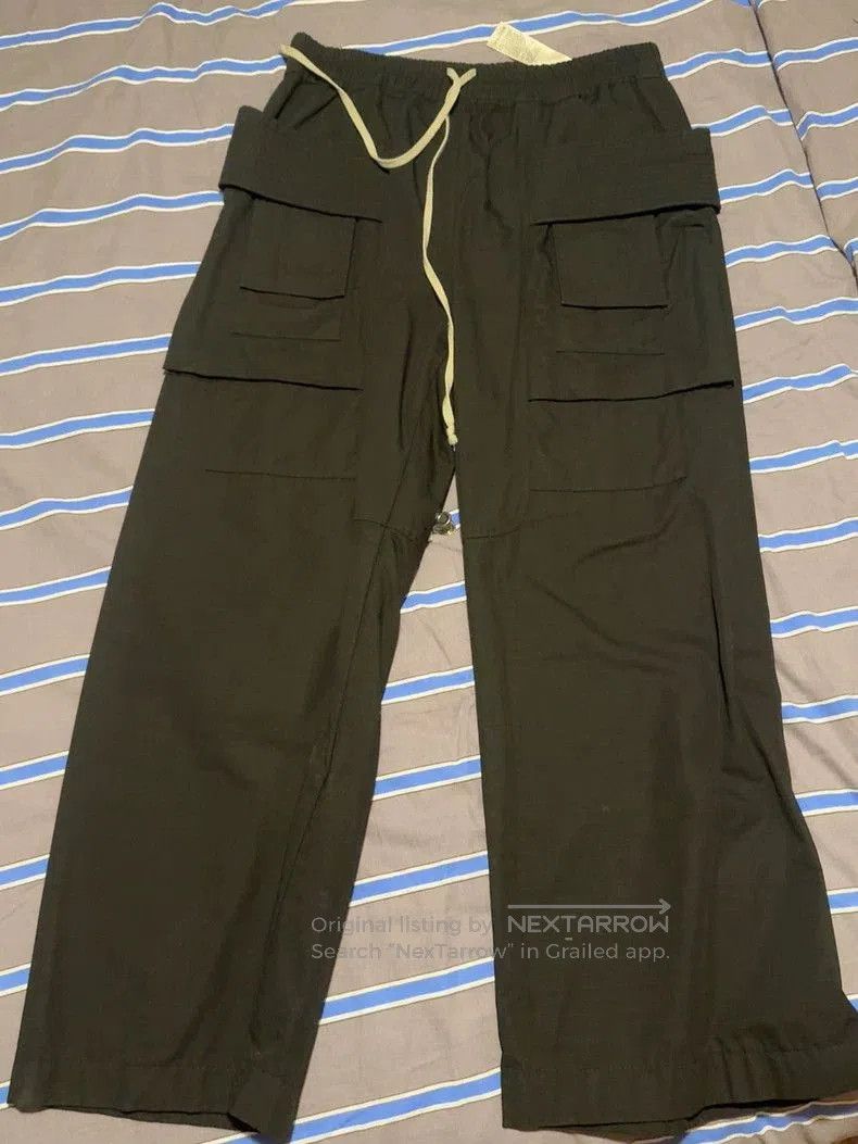 Rick Owens Drkshdw Rick Owens DRKSHDW Cargo Wide-Leg Pants. Size US 41 - 1 Thumbnail