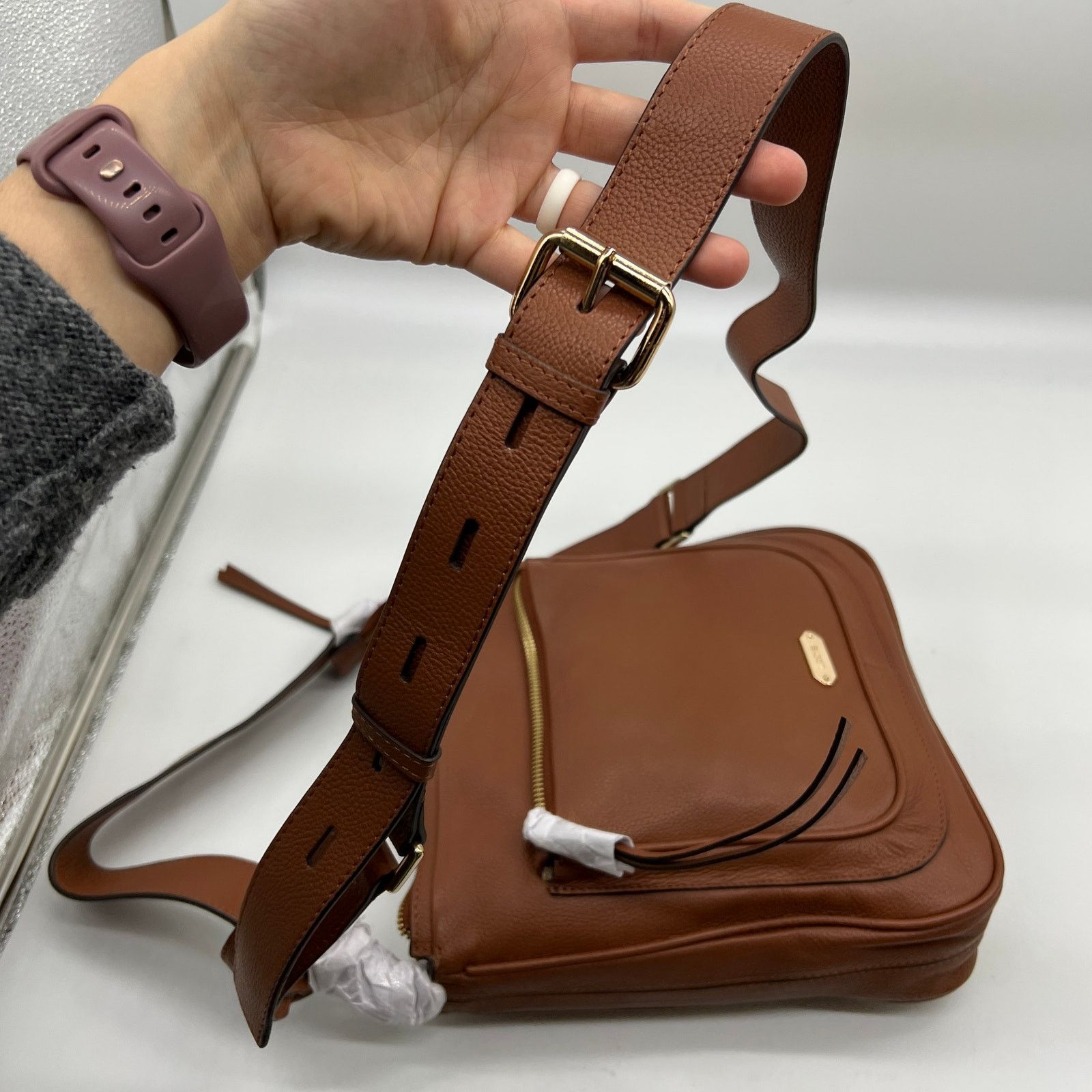 Other Lodis North/South Zip-Top Leather Womens Purse C Size ONE SIZE - 15 Thumbnail