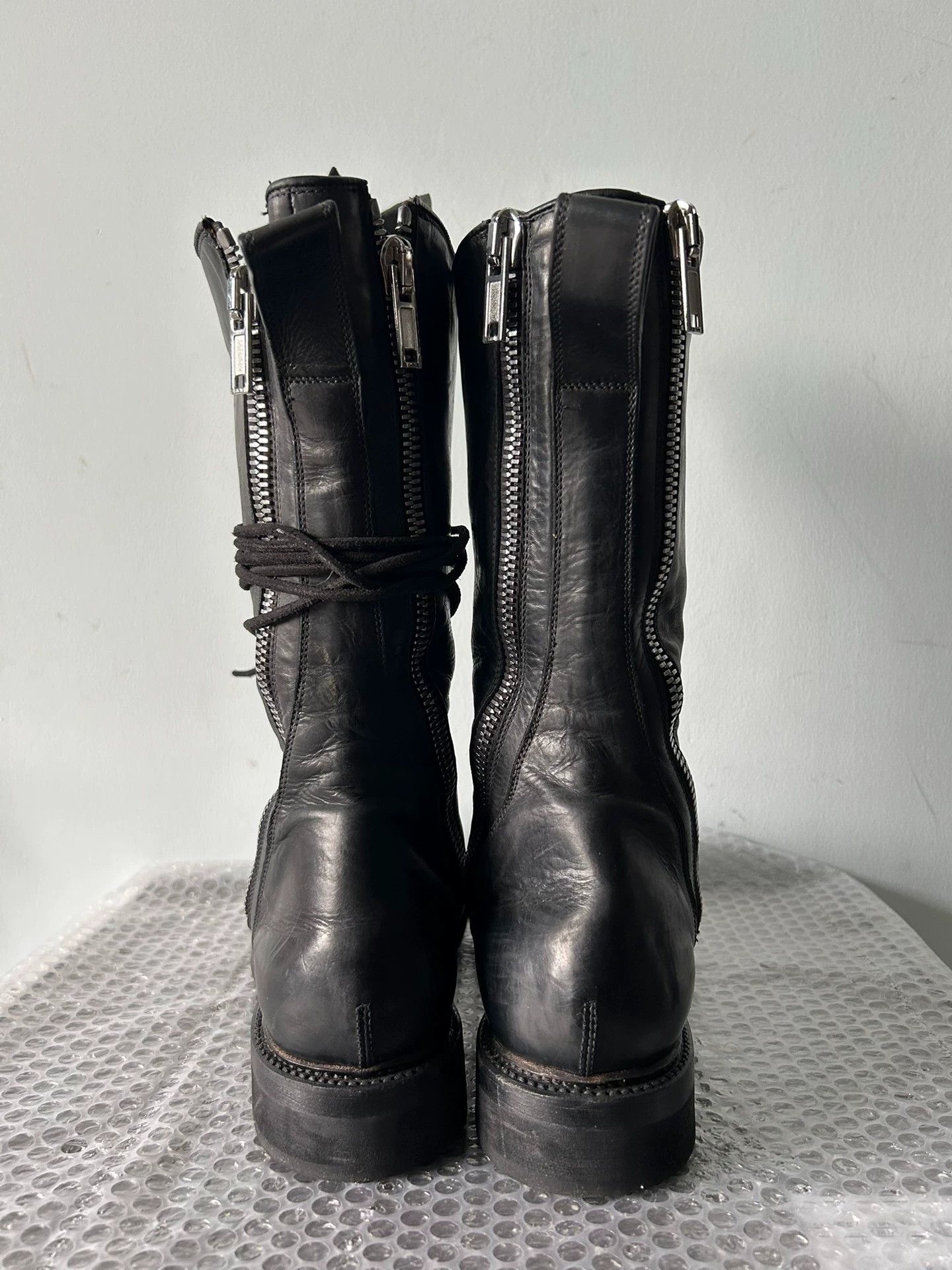 Rick Owens Rick Owens main line heavy-duty high-top boots Size US 8 / EU 41 - 2 Thumbnail