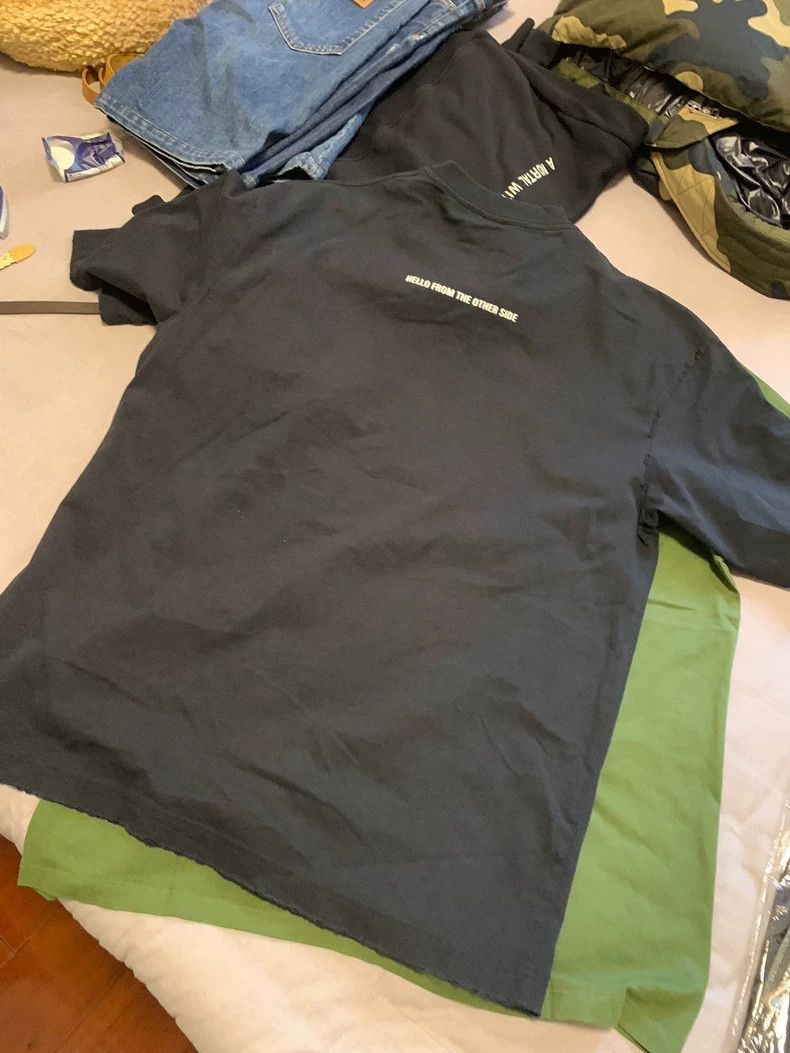 Balenciaga Balenciaga Ripped Short Sleeve T-Shirt Size US XS / EU 42 / 0 - 6 Thumbnail