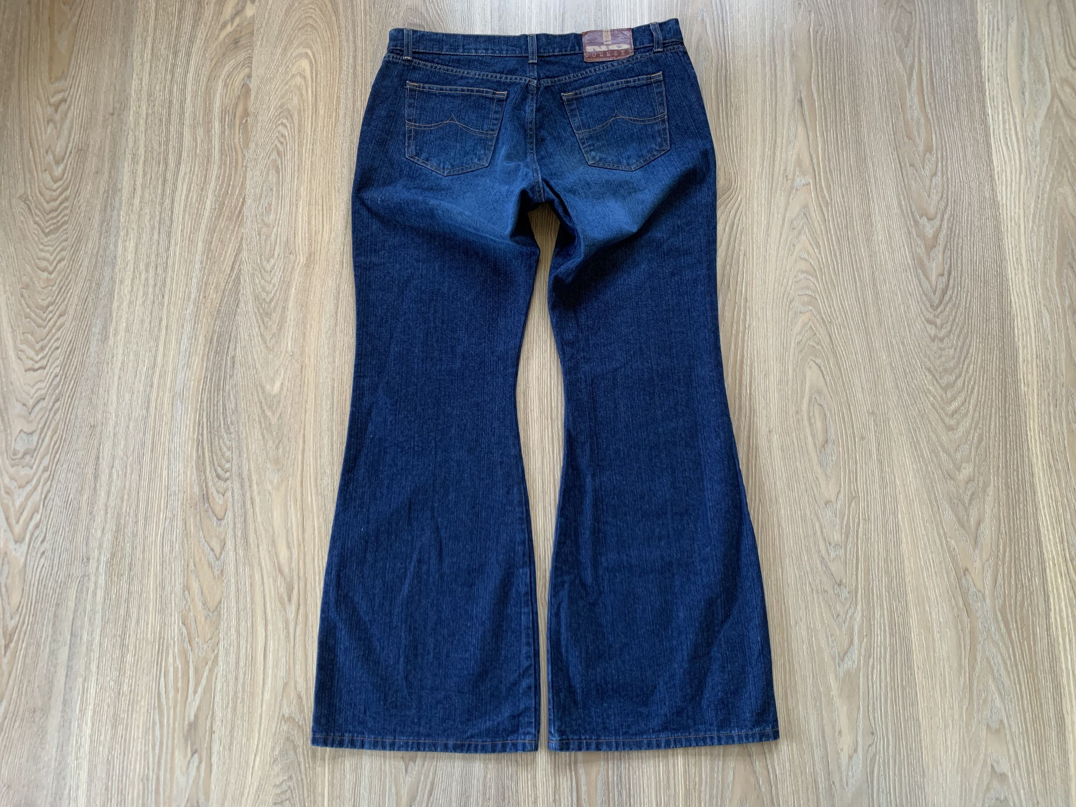 Italic Italian Bell Bottom Blue Denim Jeans Size US 38 / EU 54 - 3 Thumbnail