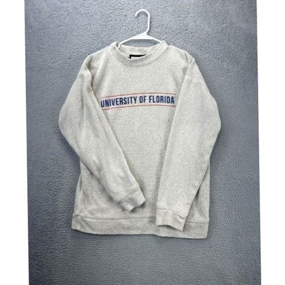 Vintage Woolly Threads Sweater Men Medium Grey University Of Florida Pullover Sweatshirt Size US M / EU 48-50 / 2 - 3 Thumbnail