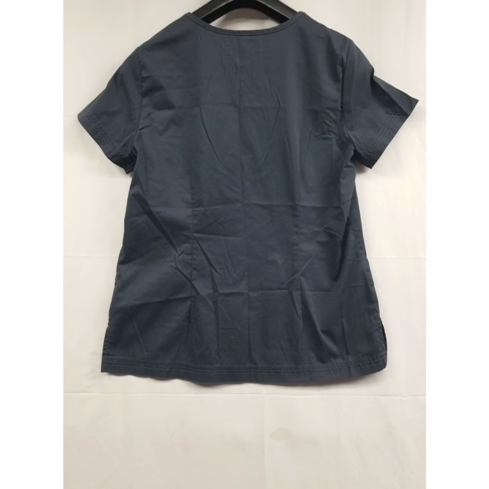 Koio Koi Scrub Top V-Neck Charcoal Gray Women Small Medical Stretch Solid Size US S / EU 44-46 / 1 - 2 Thumbnail