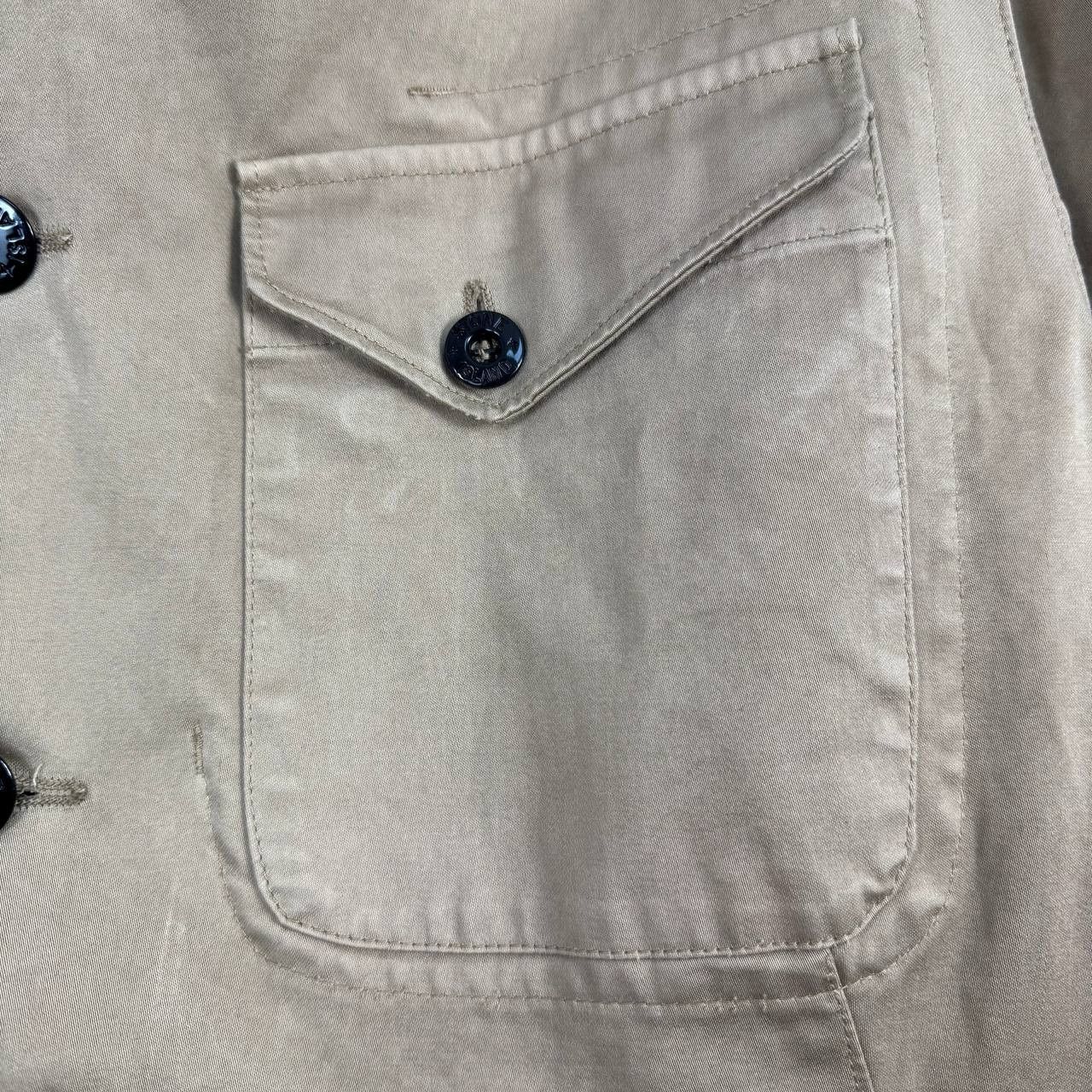 Stone Island Stone Island Beige Cotton Field Jacket Overshirt Mens Size L Size US L / EU 52-54 / 3 - 9 Thumbnail